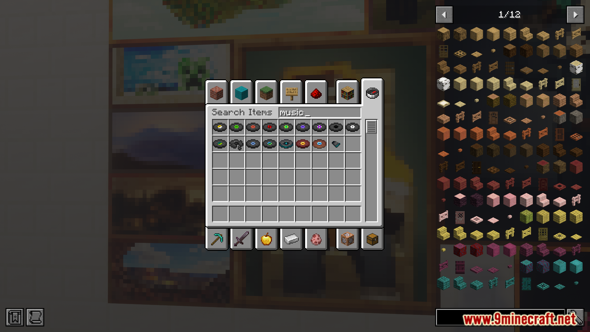 Paintings N Discs Backport Mod (1.21.1, 1.20.1) – New Content In Older Versions 5 Paintings n discs backport mod screenshot 04