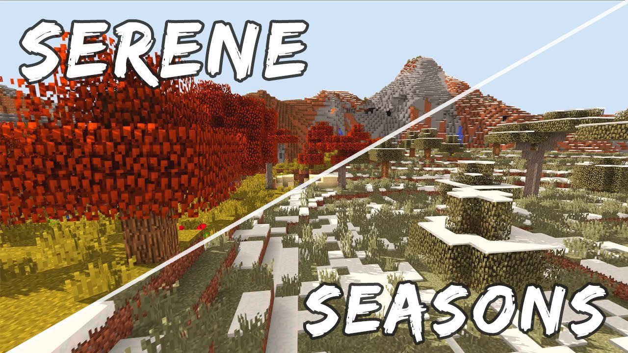 Serene Seasons Mod (1.21.11, 1.20.1) – Real Life Seasons in Minecraft