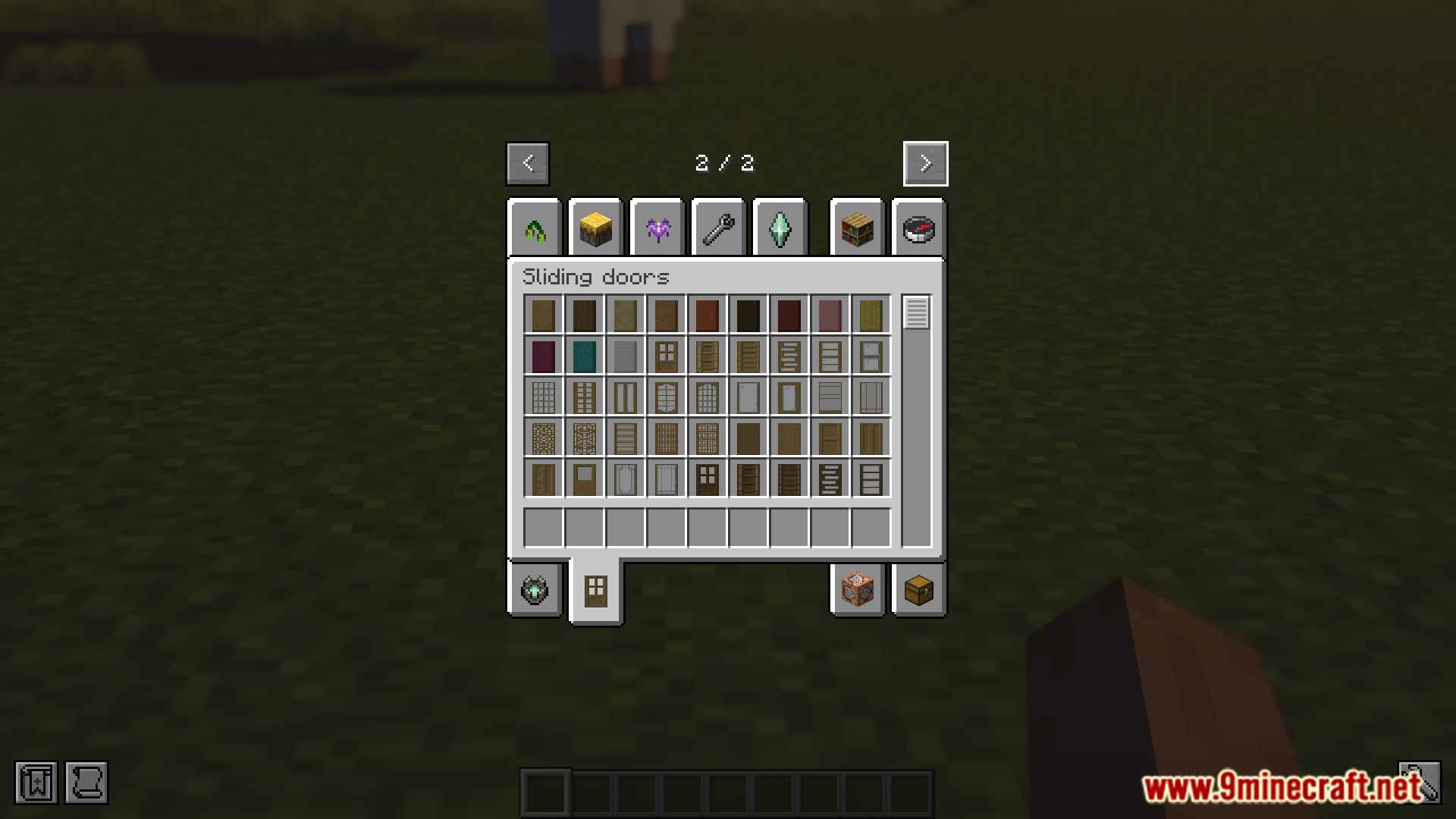 Sliding Doors Mod (1.21.8, 1.20.1) – Hundreds Of New Sliding Door Variants 2 Sliding doors mod screenshot 01