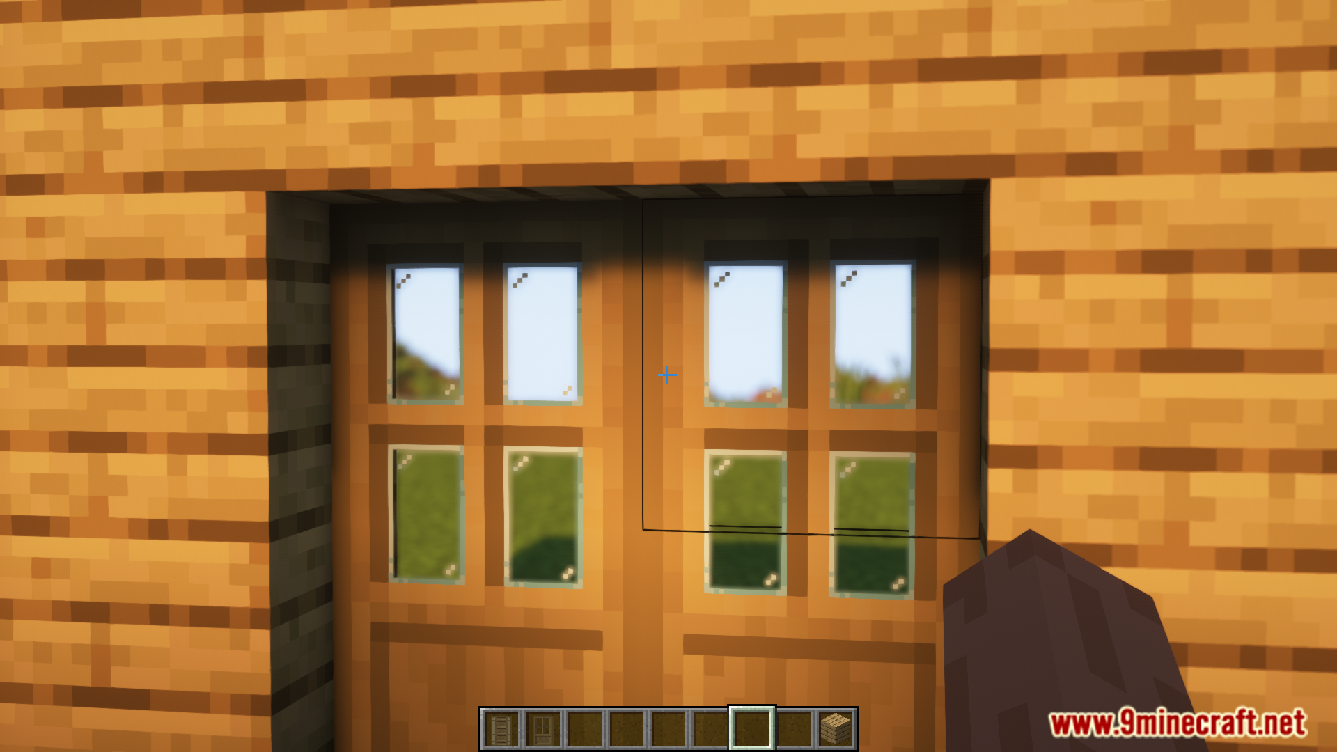 Sliding Doors Mod (1.21.8, 1.20.1) – Hundreds Of New Sliding Door Variants 5 Sliding doors mod screenshot 04