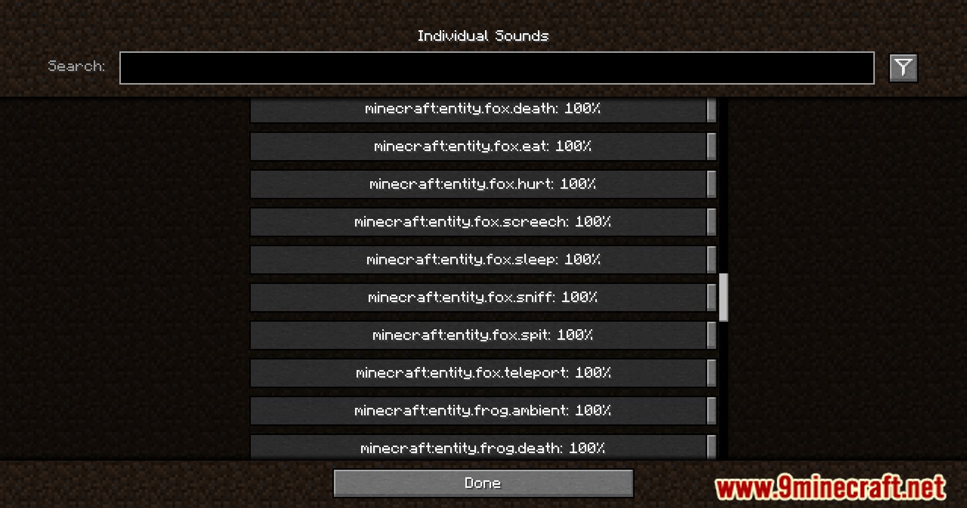 Sound Controller Mod (1.21.11, 1.20.1) – Advanced Sound Customization 5 Sound controller mod screenshots 4
