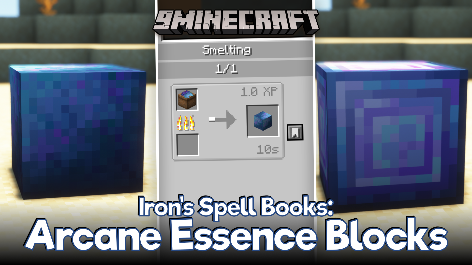 Iron’s Spell Books Arcane Essence Blocks Mod (1.21.1, 1.20.1) – Better ...