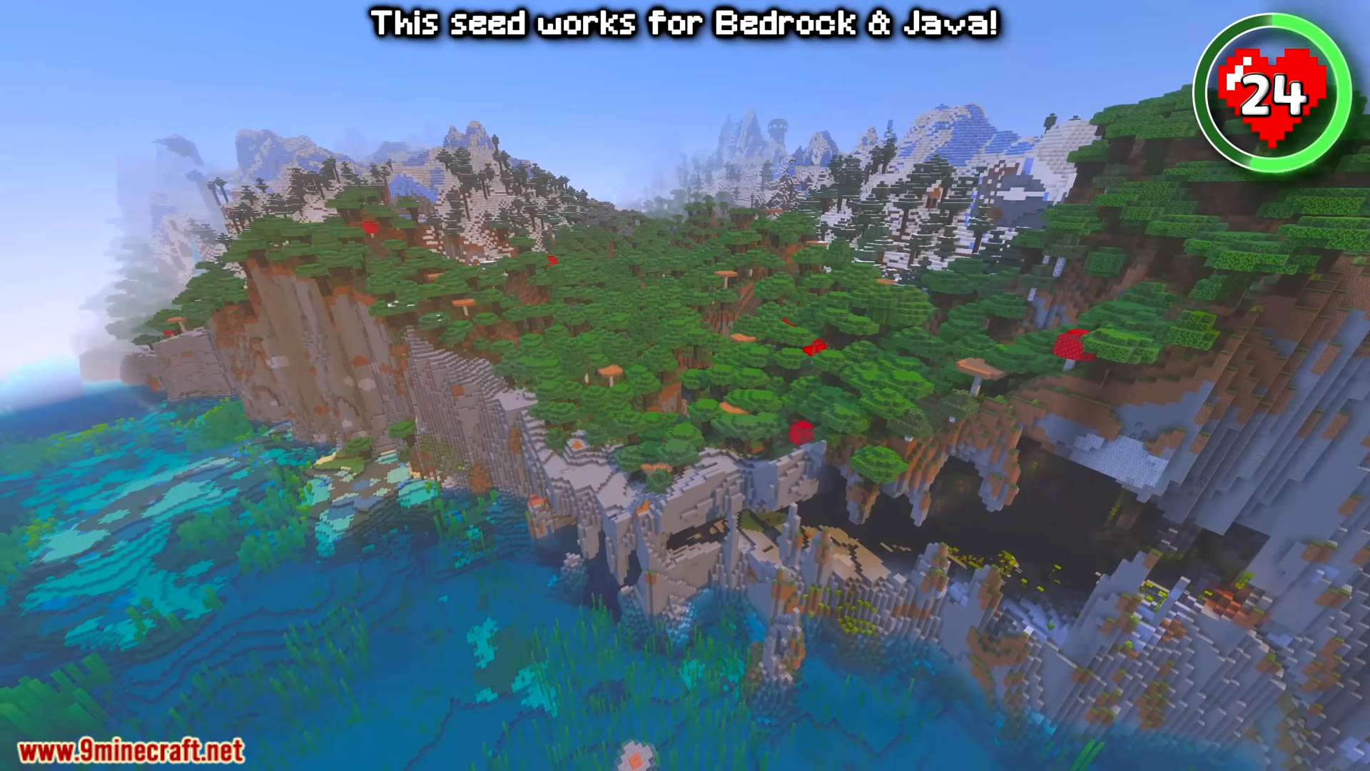 Top 25 Best New Seed For Minecraft (1.21.11, 1.21.1) – Java/Bedrock Edition