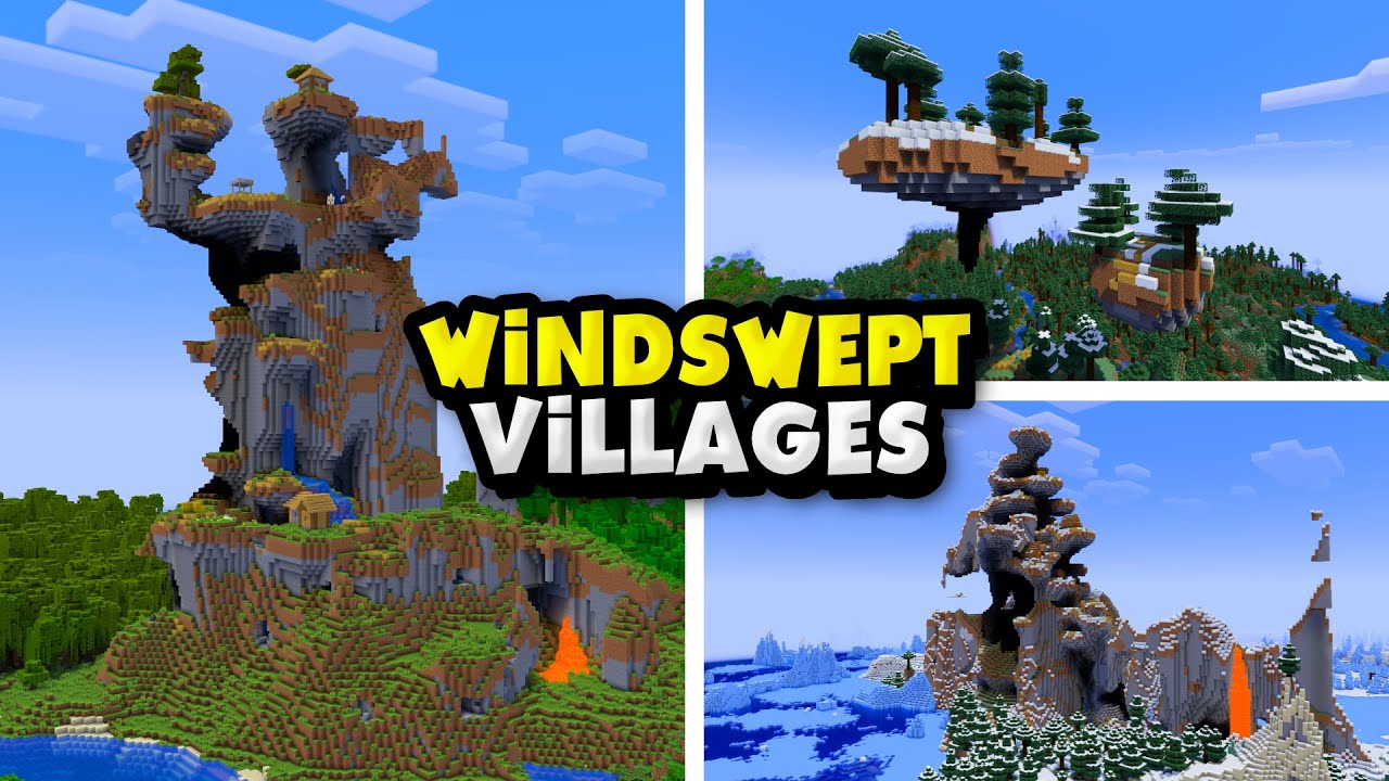 Top 5 Awesome Windswept Village Seed For Minecraft (1.21.11, 1.21.1) – Java/Bedrock Edition