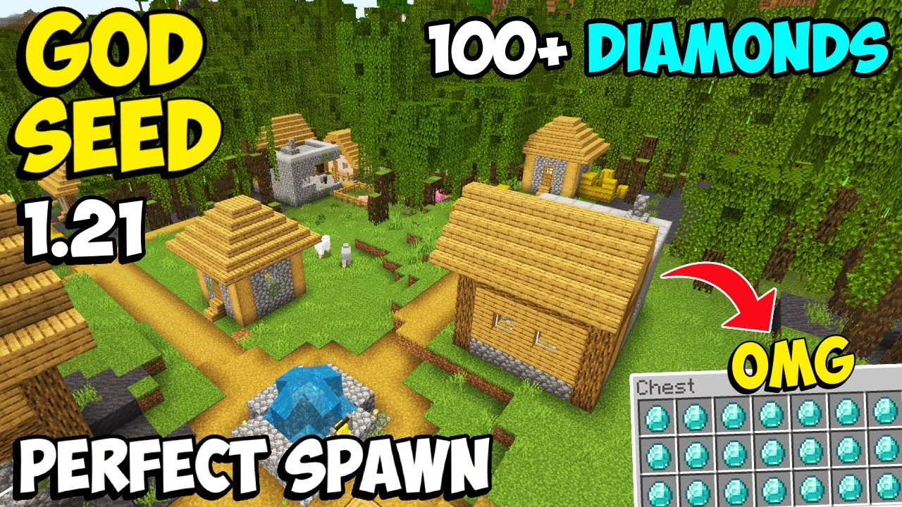 Diamonds Galore: The Ultimate God Seeds For Minecraft (1.21.8, 1.21.1) – Bedrock Edition