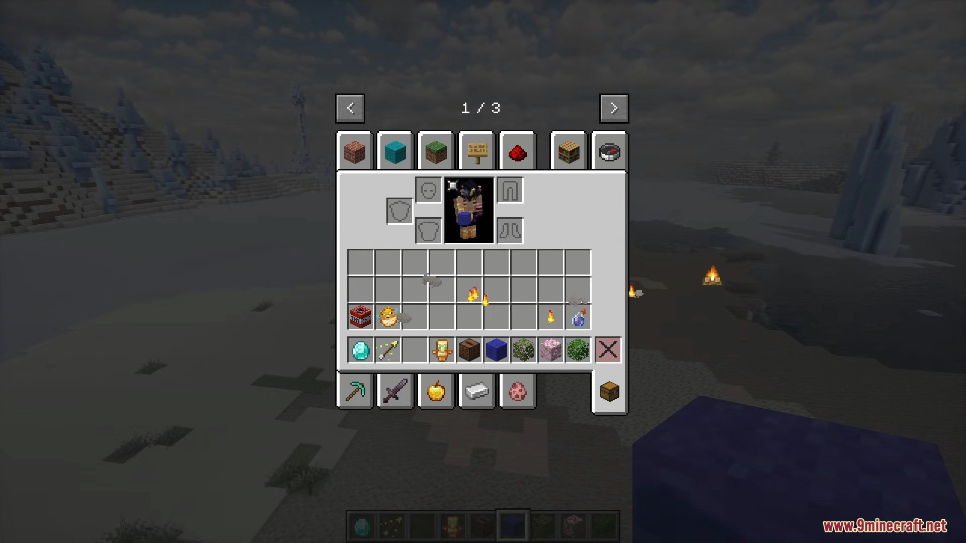 Inventory Particles Mod (1.21.11, 1.20.1) – Beautiful Item Animations In The Inventory 5 Inventory particles mod screenshots 4