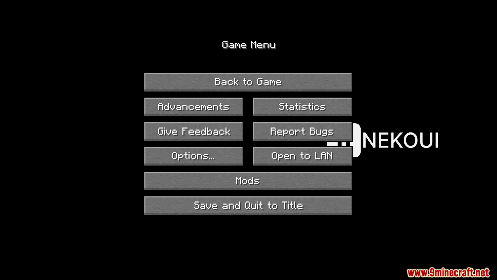 Neko UI Mod (1.21.11, 1.20.1) – Customize The Interface