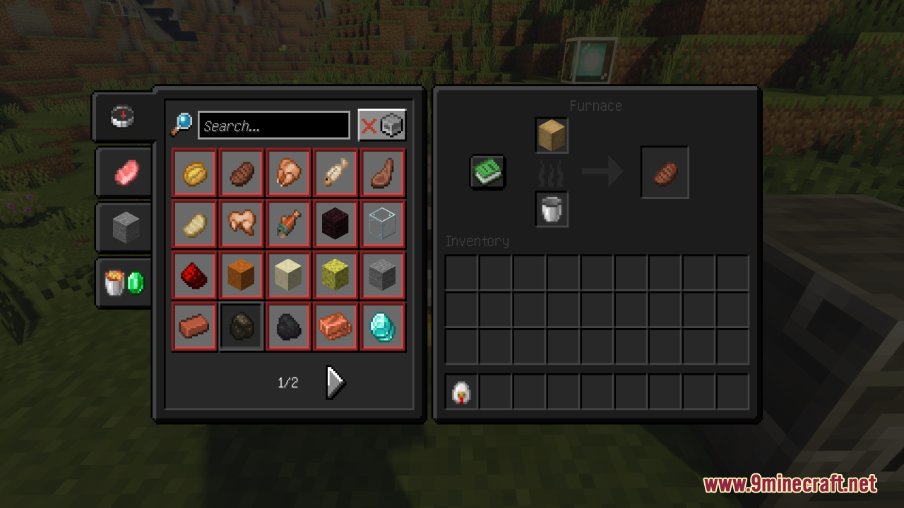 Skyblock Dark UI Resource Pack (1.21.11, 1.20.1) – Texture Pack