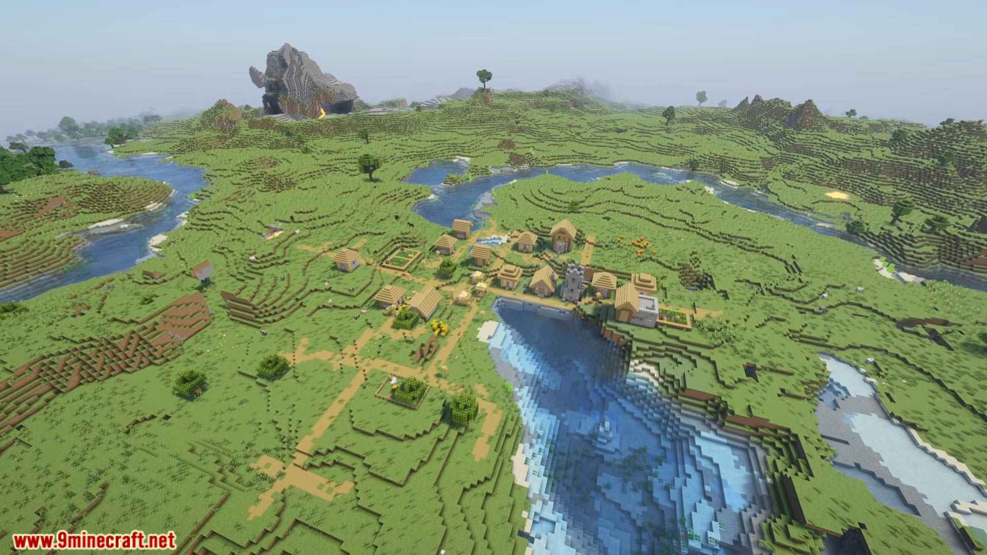 10 best new village seeds lately for minecraft screenshots 5 1