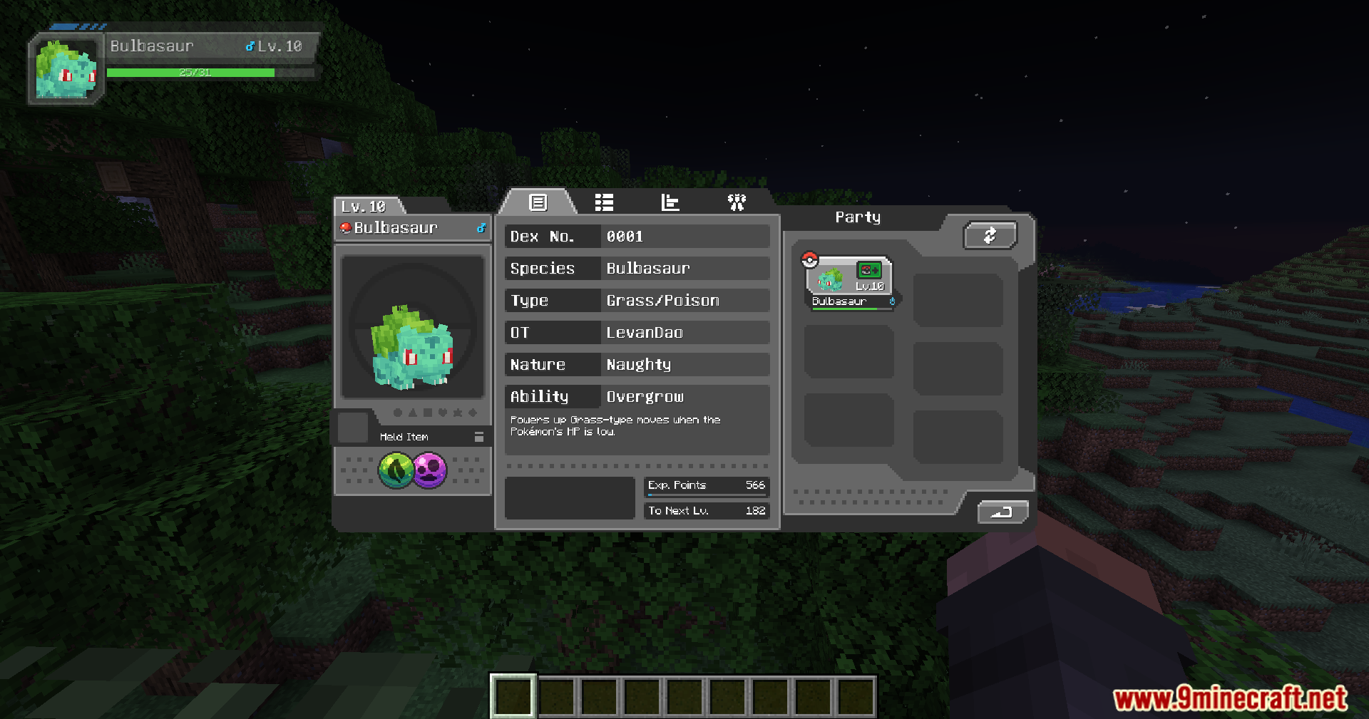 Cobblemon Pokerus Mod (1.21.1, 1.20) – Ev Gain Boost And Time-Based Cure System 10 Cobblemon pokerus mod screenshots 9