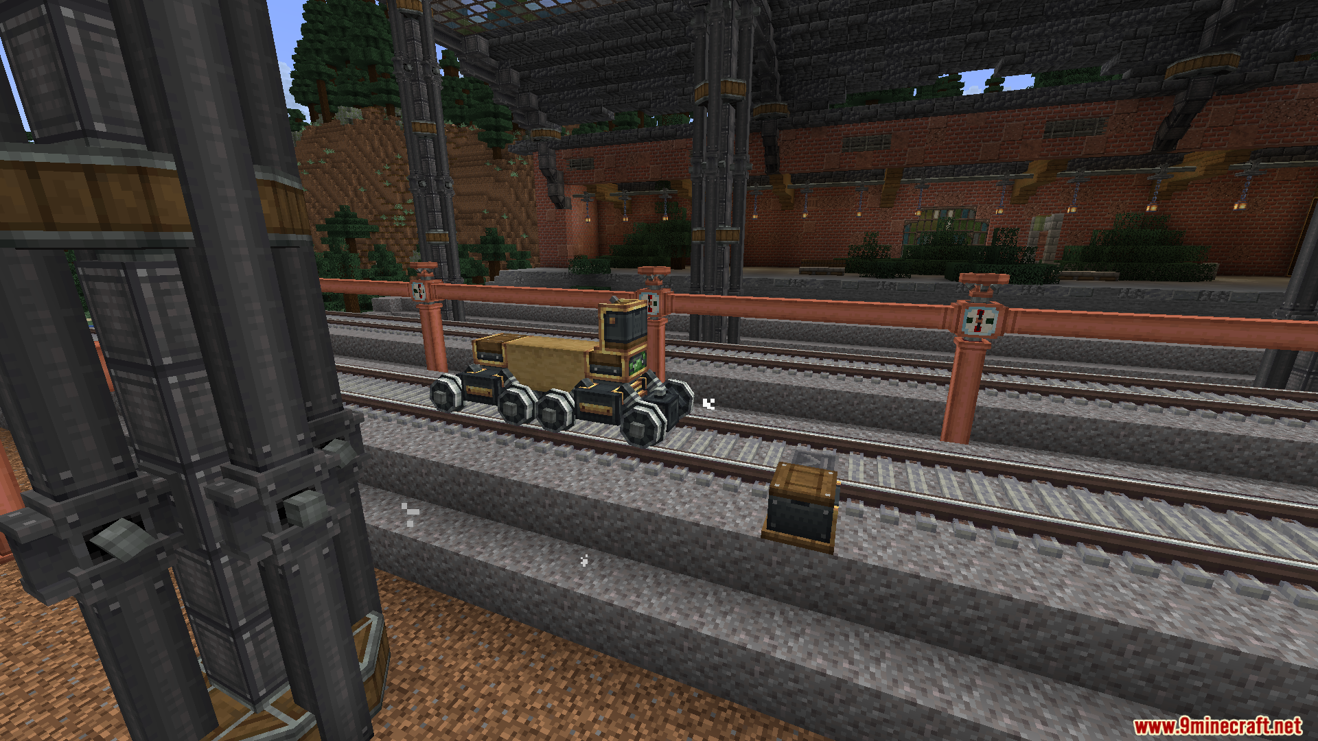 Create Threaded Trains Mod (1.21.1, 1.20.1) – Multithreaded Railway