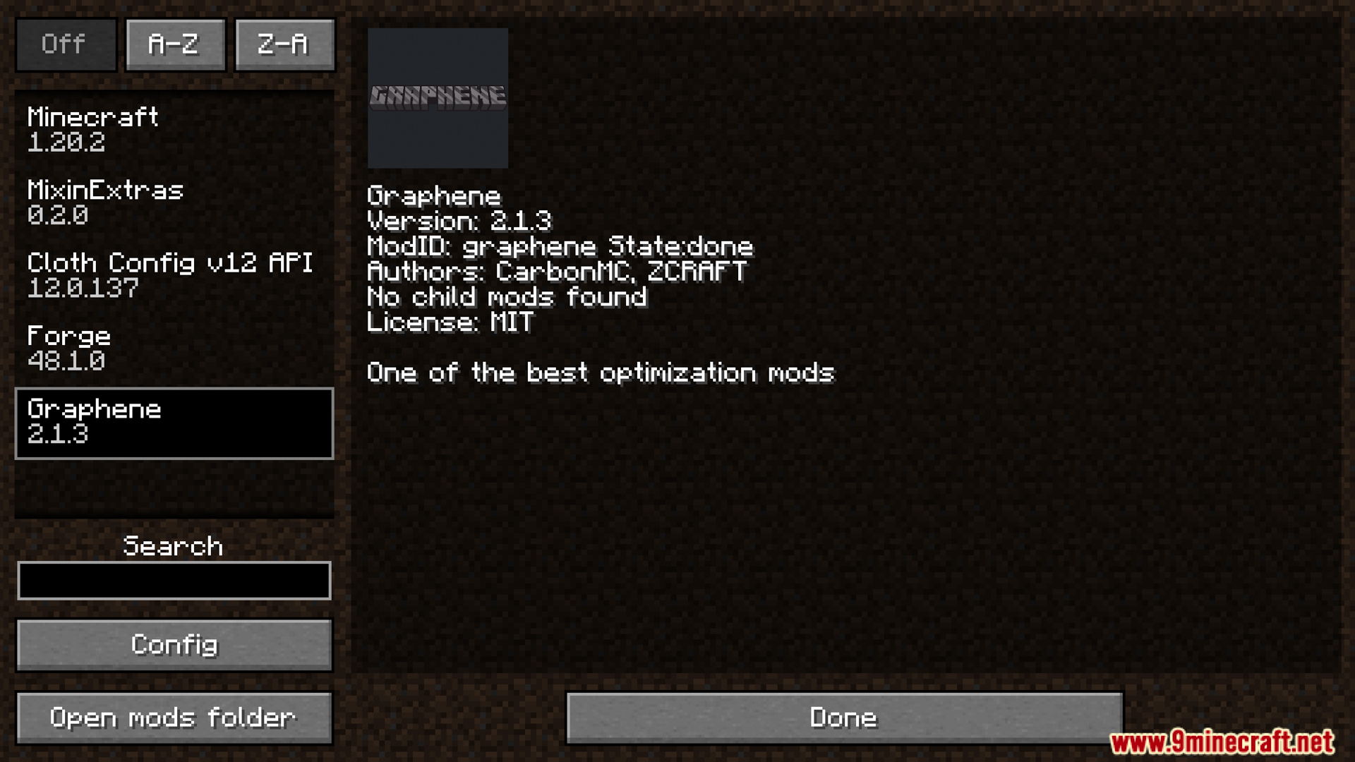 Graphene Mod (1.21.8, 1.20.1) – Maximum Performance 2 Graphene mod screenshots