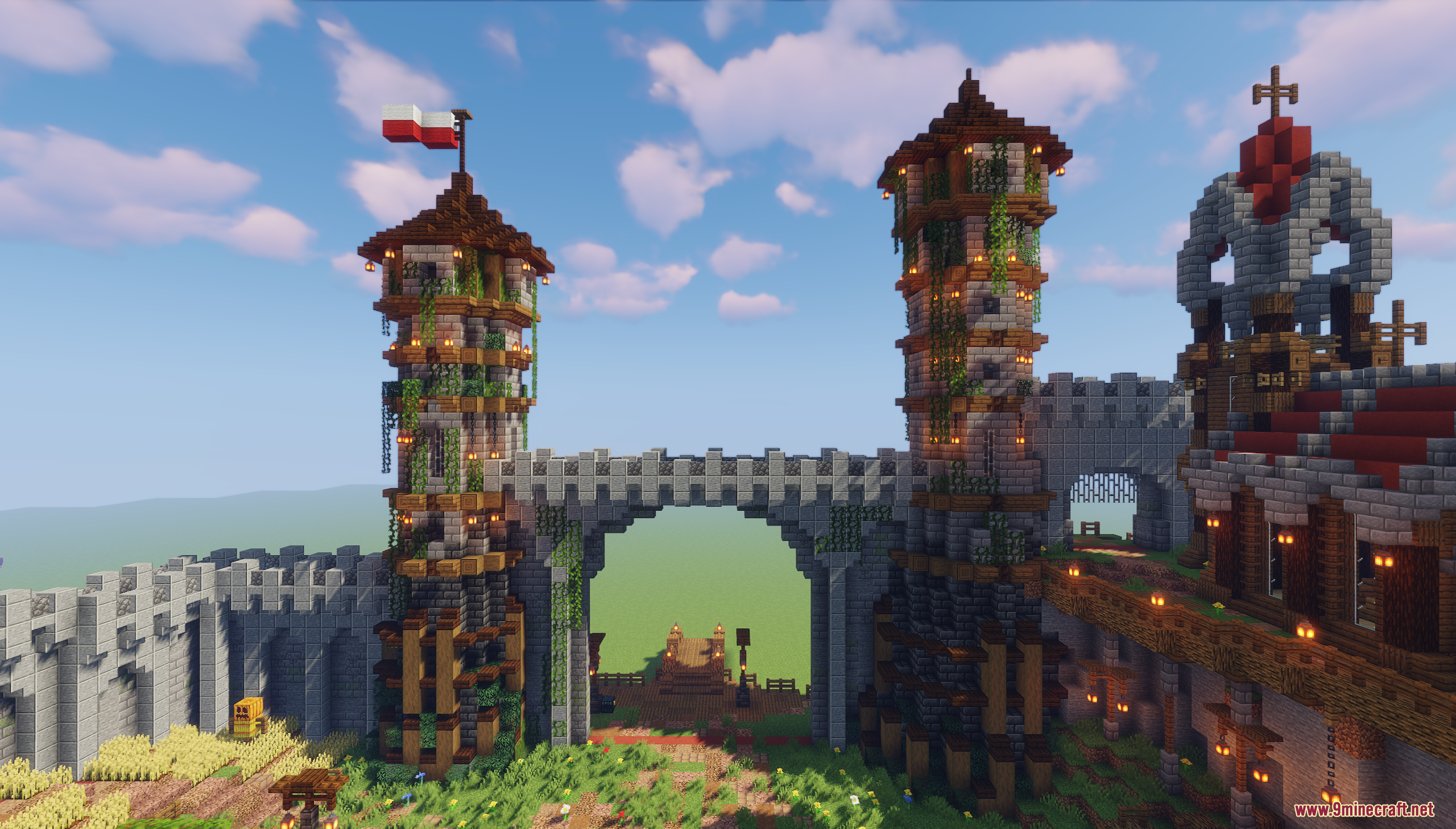 Medieval Castle PvP Arena Map (26.1, 1.20.1) – Royal Clash