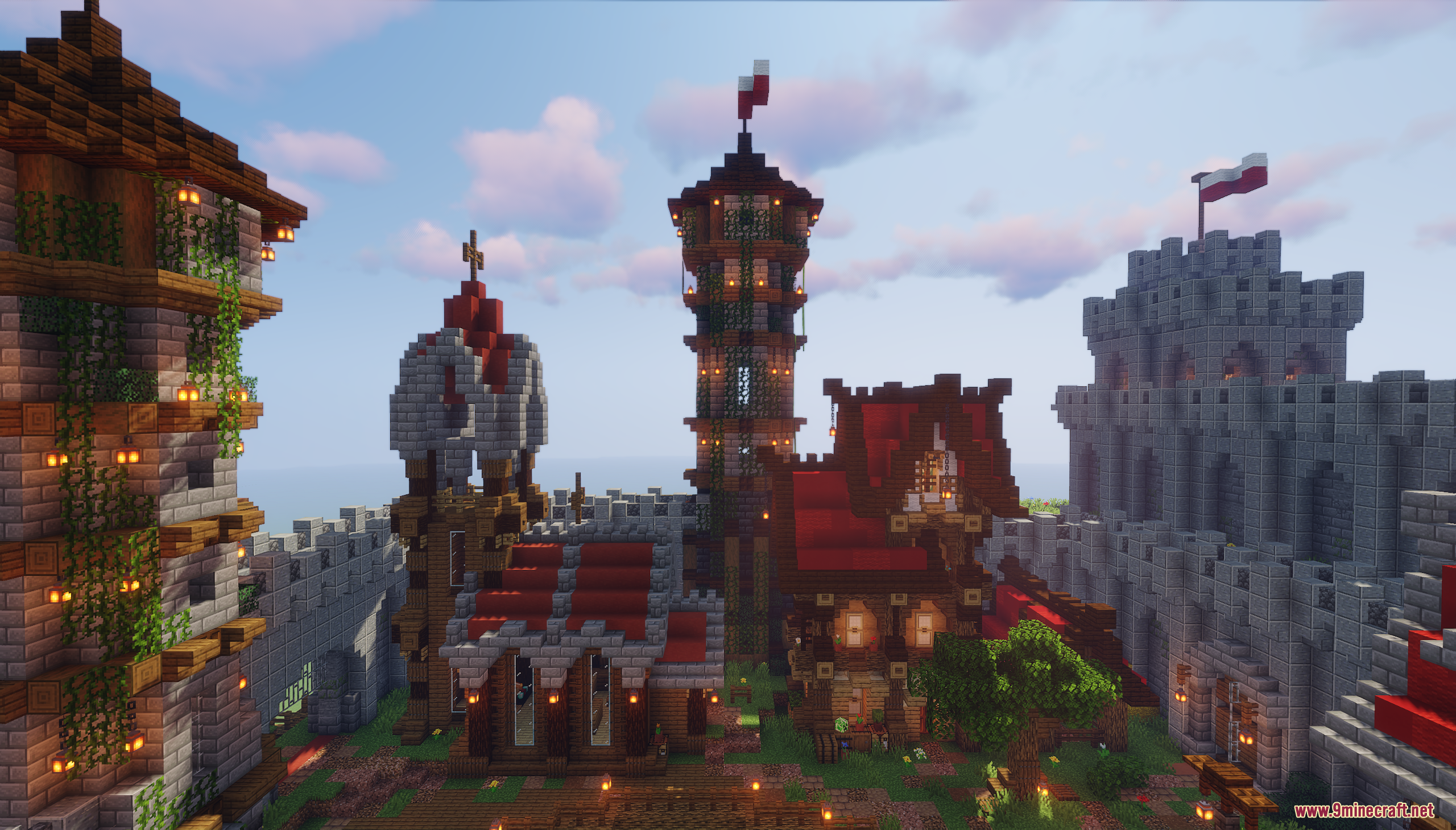 Medieval Castle PvP Arena Map (26.1, 1.20.1) – Royal Clash