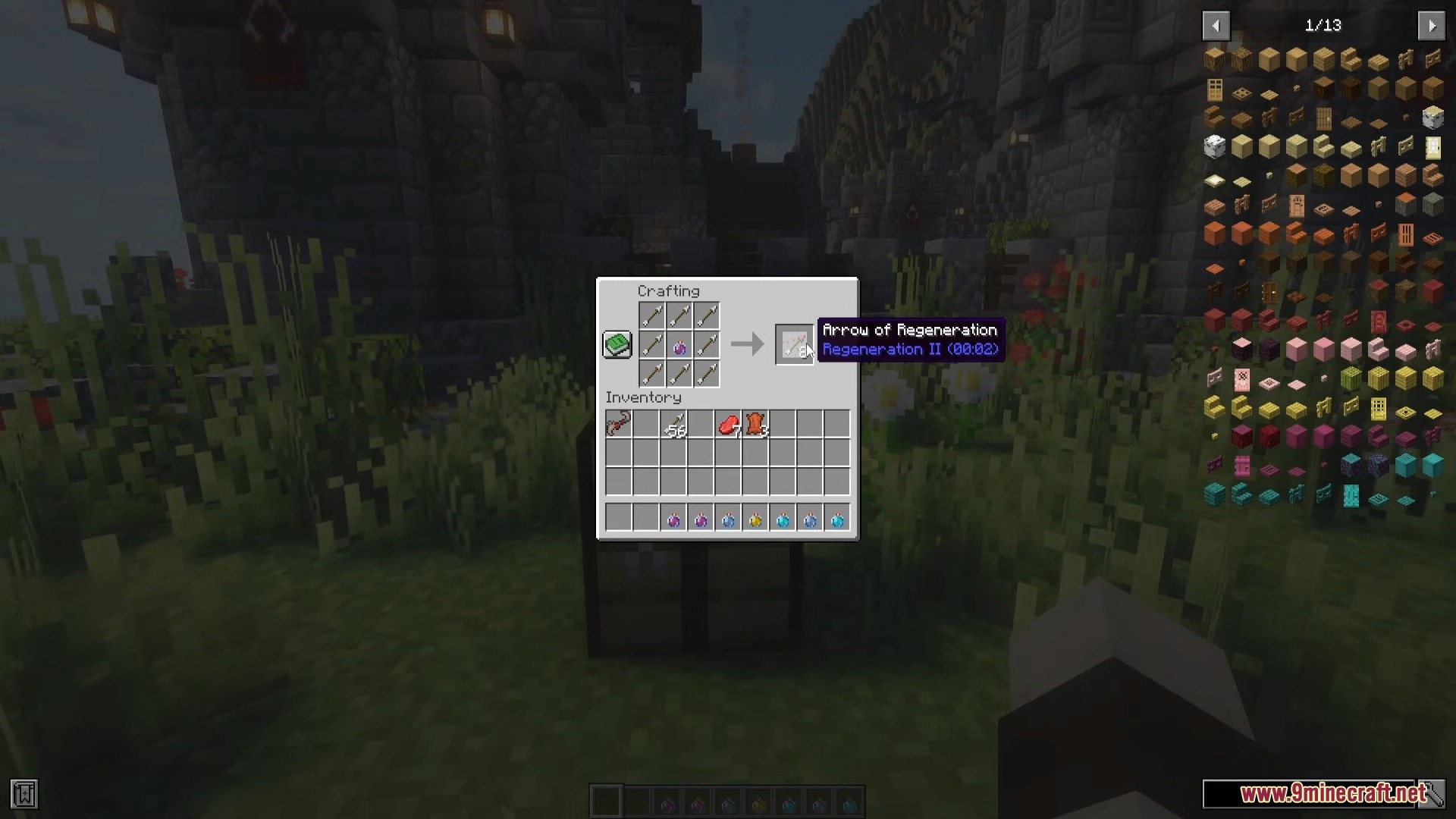 Multi Arrow Effects Mod (1.21.1, 1.20.1) – Multiple Effects On One Arrow 4 Multi arrow effects mod screenshots 3