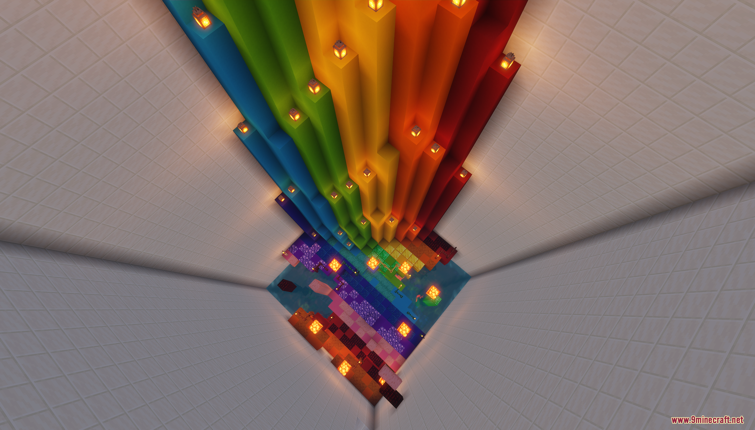 Parkour Rectangle 3 Map (1.21.11, 1.20.1) – Another Multi-Level Fun 11 Parkour rectangle 3 screenshots 10