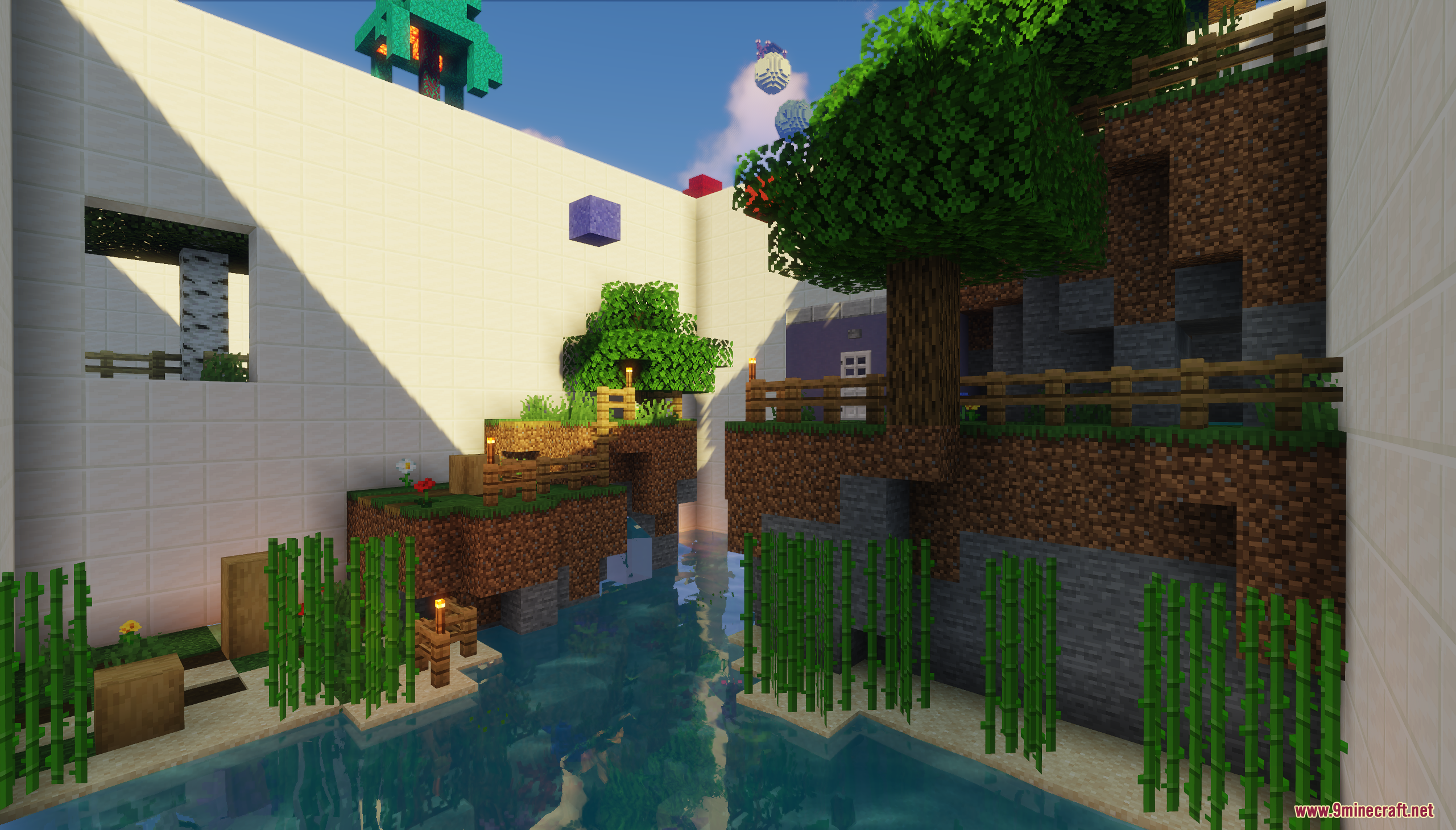 Parkour Rectangle 3 Map (1.21.11, 1.20.1) – Another Multi-Level Fun 3 Parkour rectangle 3 screenshots 2