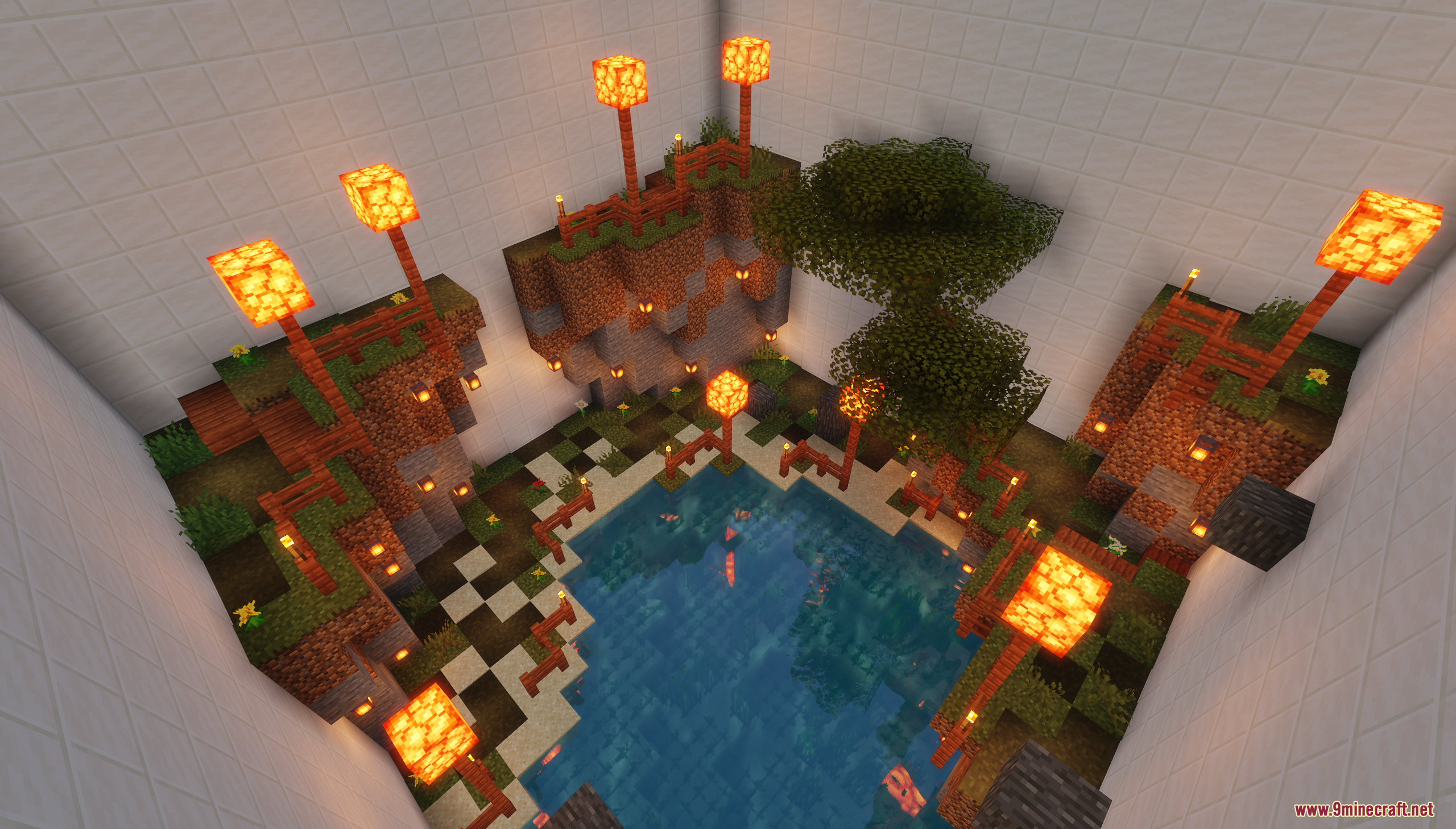 Parkour Rectangle 3 Map (1.21.11, 1.20.1) – Another Multi-Level Fun 10 Parkour rectangle 3 screenshots 9