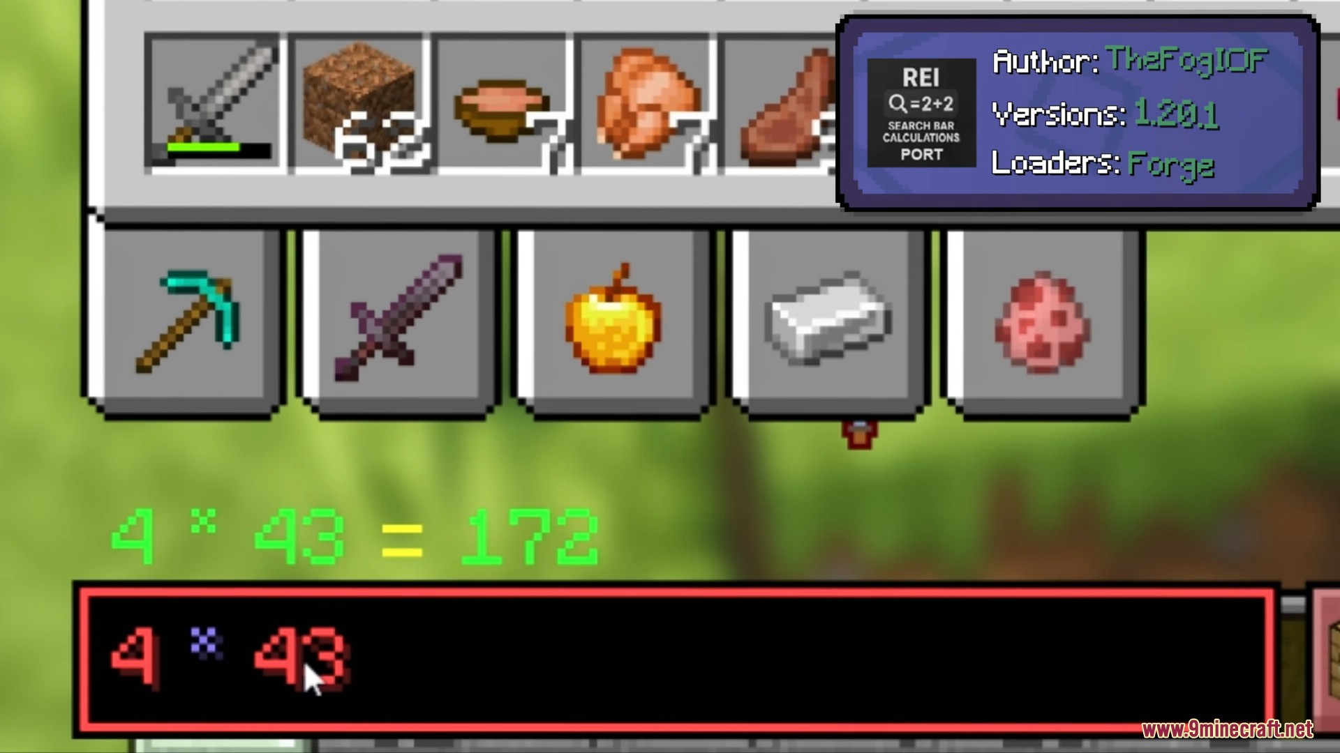 Rei search bar calculations mod screenshots 5