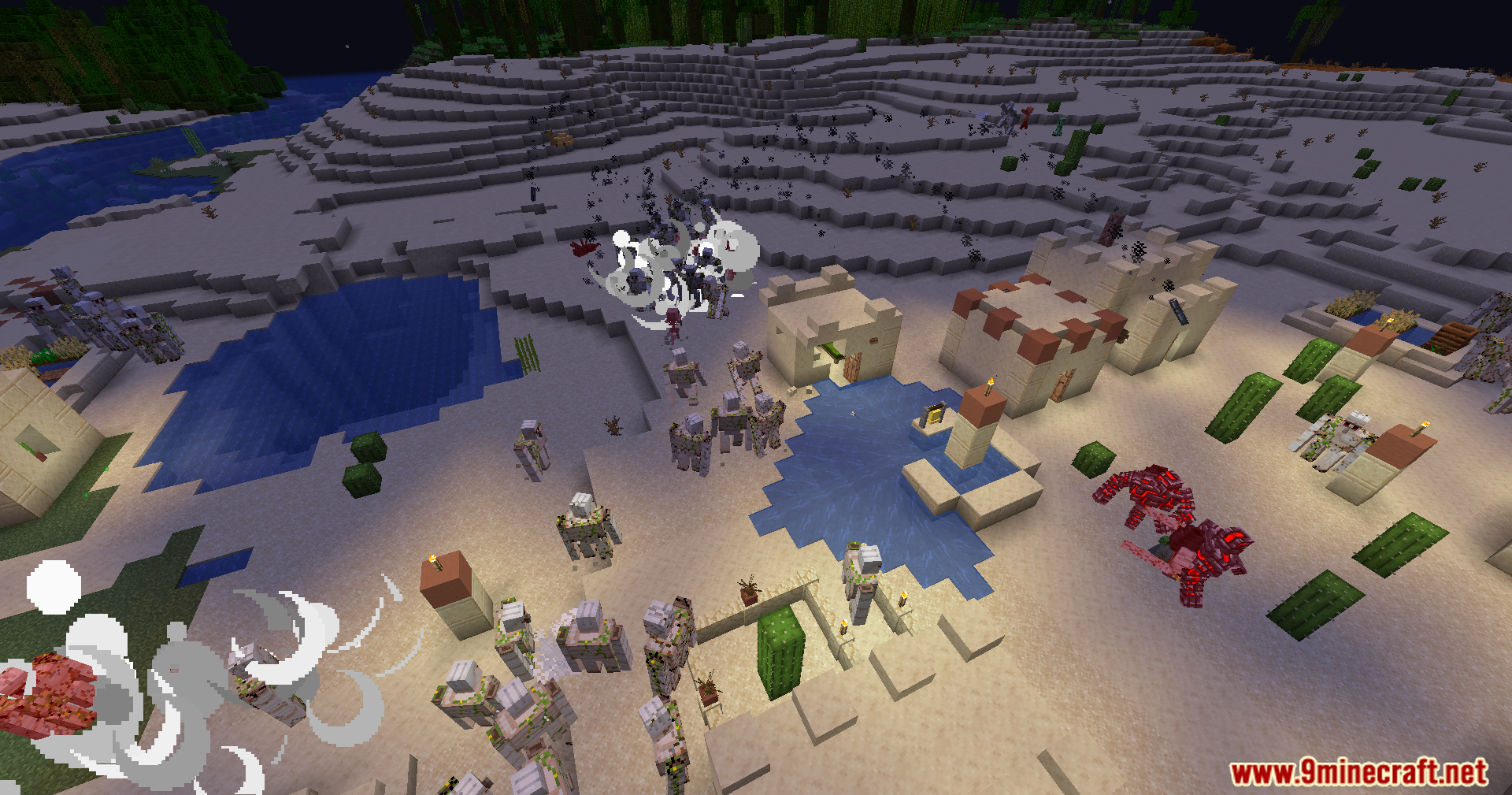Raid Visuals Mod Raids Enhanced Mod (1.21.1, 1.20.1) – Mini-Boss Strategies And Drop Rewards