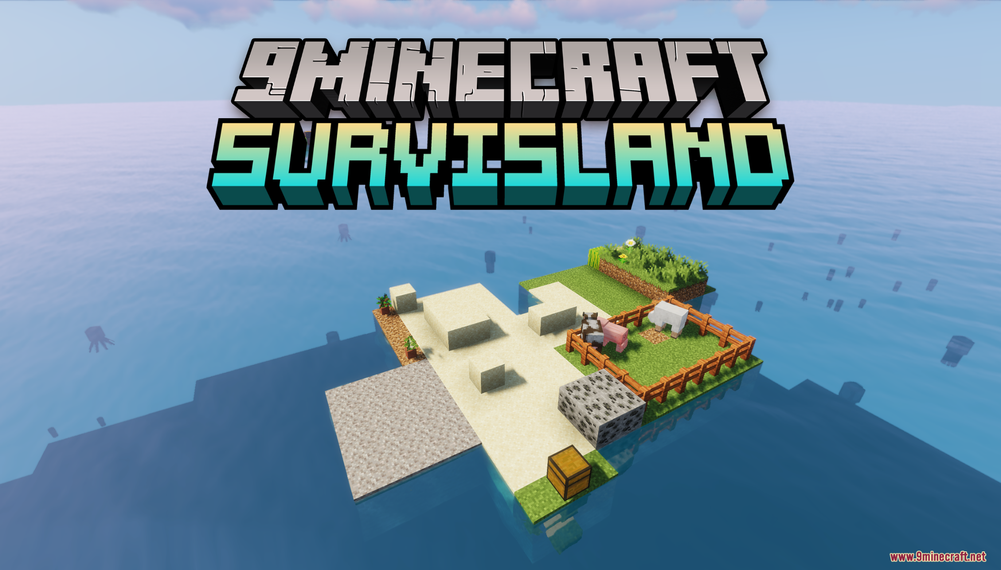 Survisland Map (1.21.11, 1.20.1) – Stranded and Survive