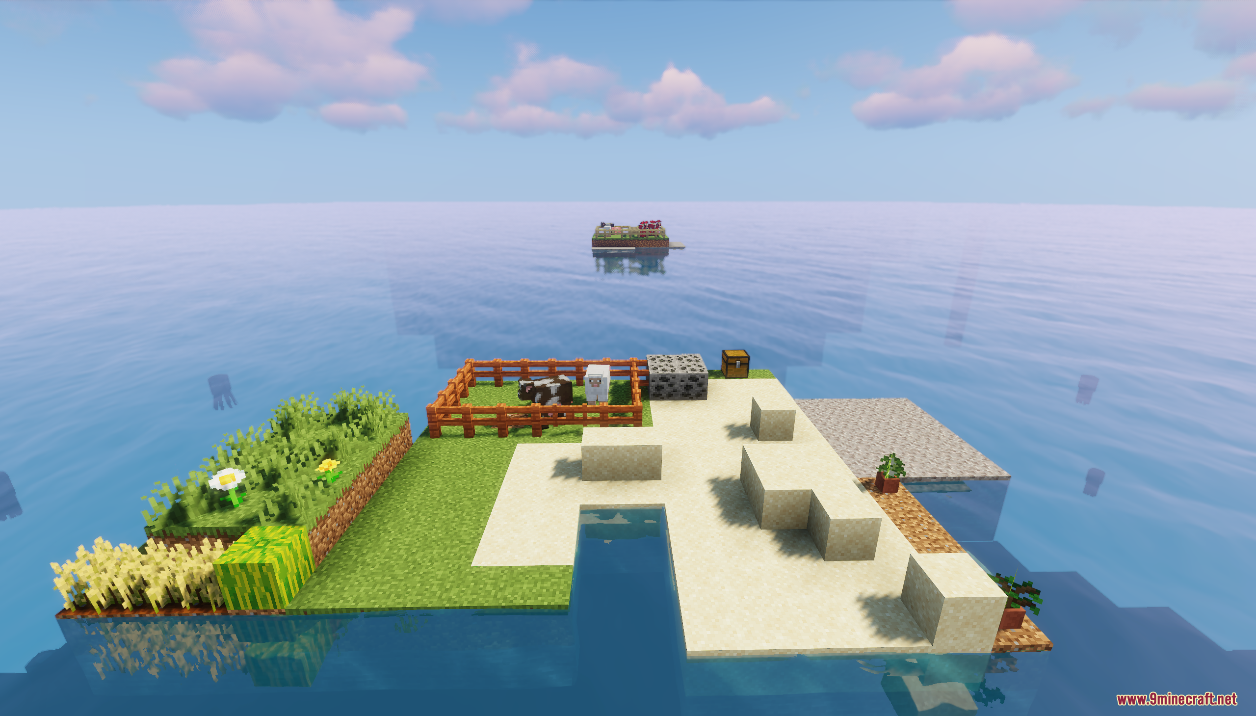 Survisland Map (1.21.11, 1.20.1) – Stranded And Survive 2 Survisland screenshots 1