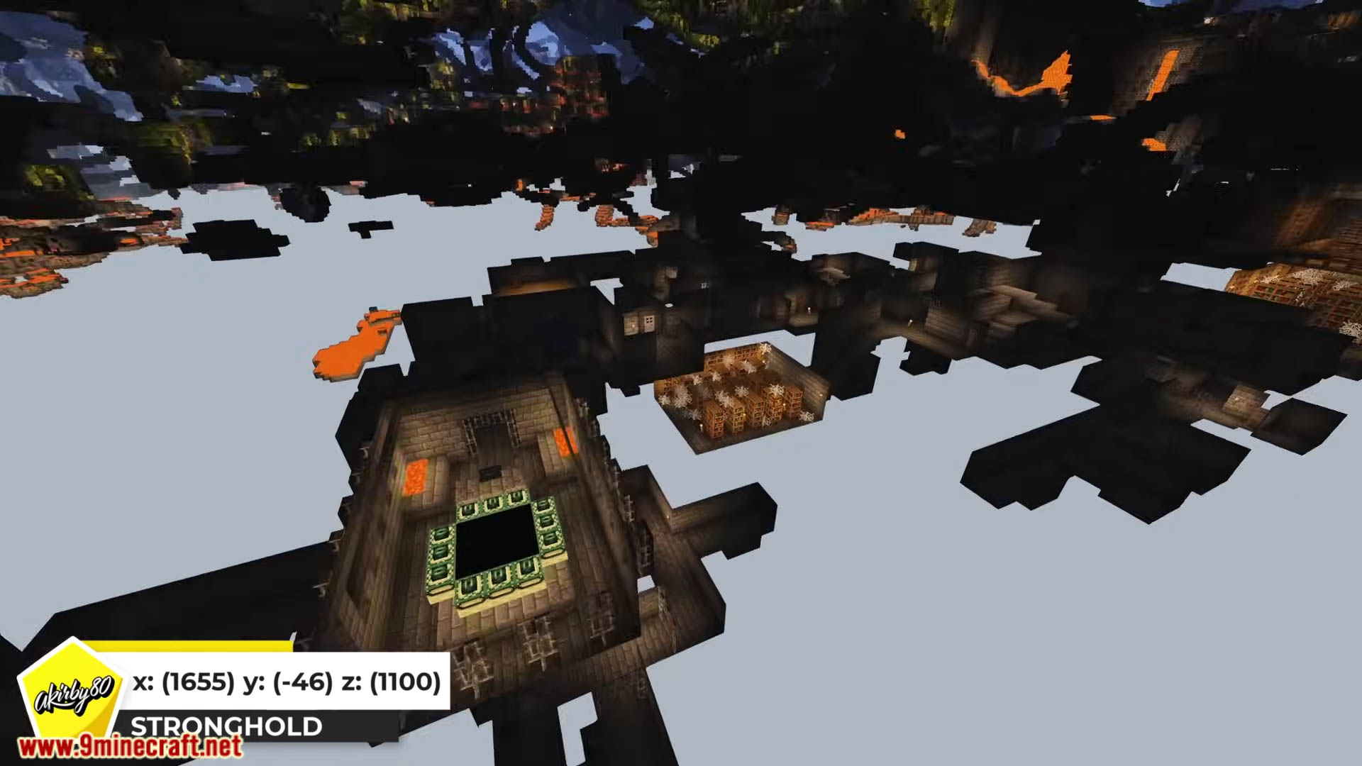 12-Eyes End Portal Seeds For Minecraft (26.1.2, 1.21.1) – Java Edition