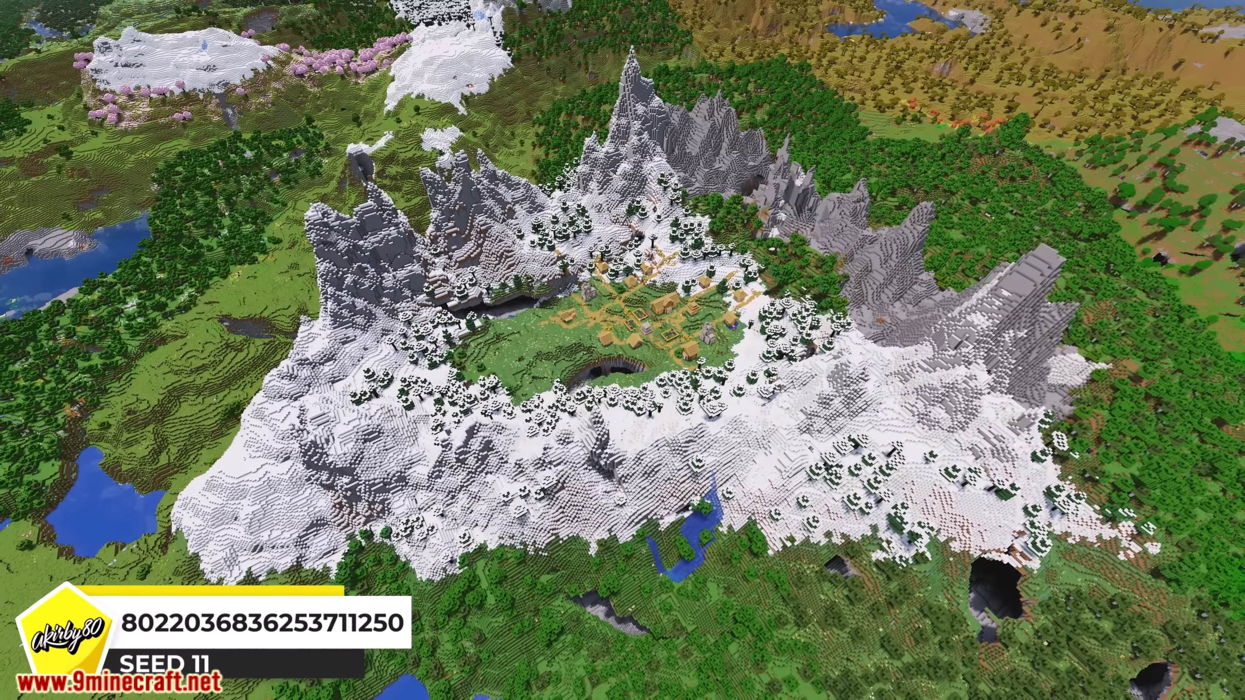 20 Best Survival Seeds To Explore For Minecraft (1.21.11, 1.21.1) – Java, Bedrock Edition 21 20 best survival seeds to explore for minecraft screenshots 22