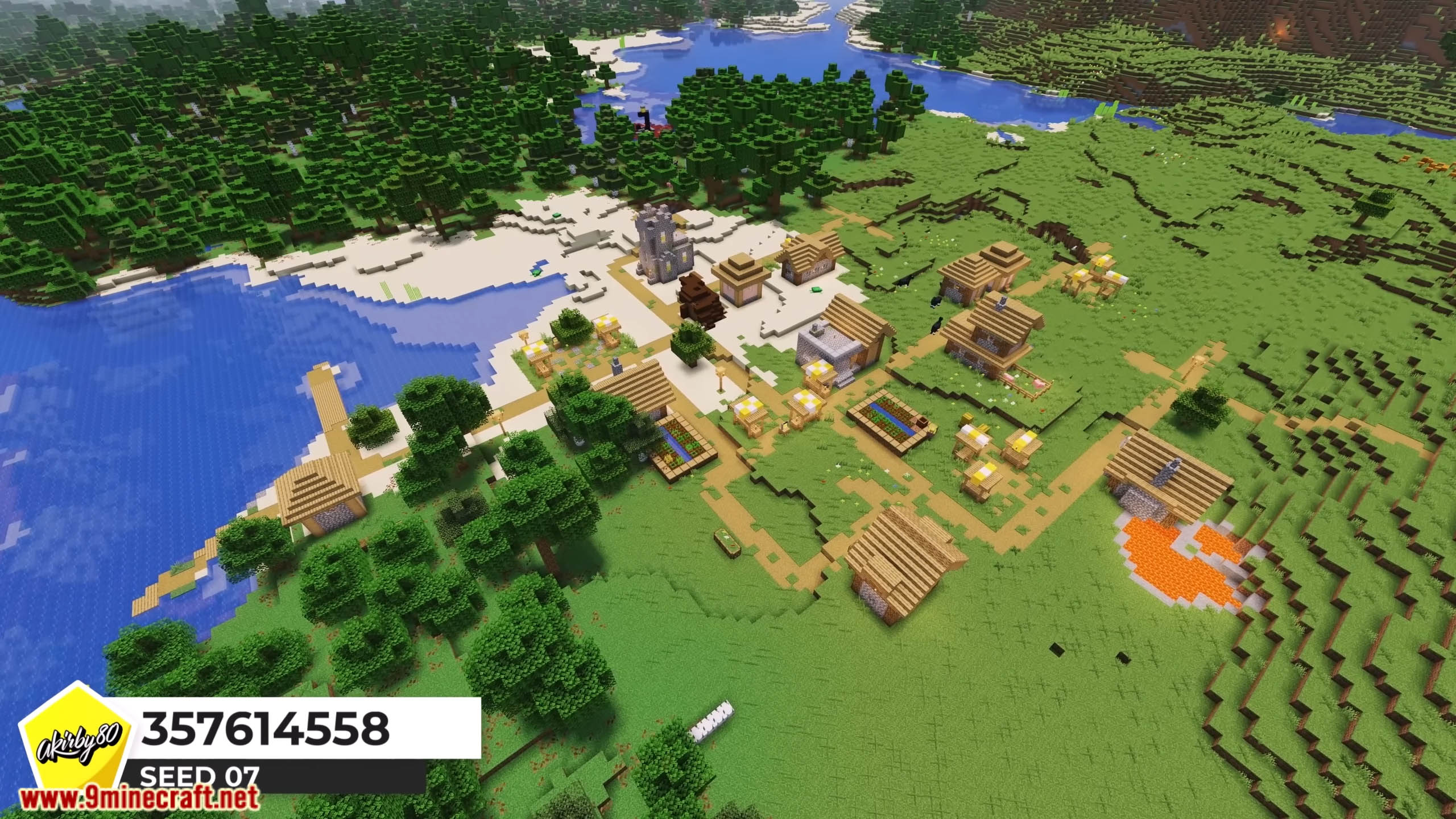 20 Best Survival Seeds To Explore For Minecraft (1.21.11, 1.21.1) – Java, Bedrock Edition 14 20 best survival seeds to explore for minecraft screenshots 27
