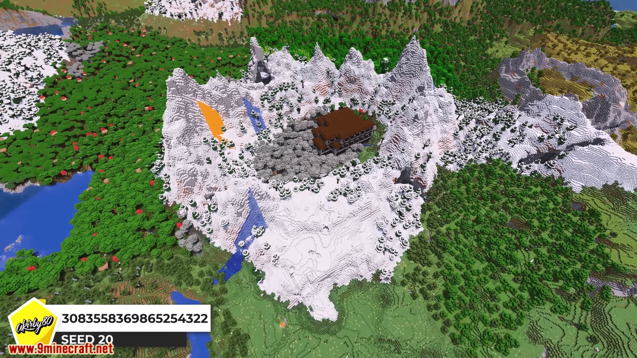 20 Best Survival Seeds To Explore For Minecraft (1.21.11, 1.21.1) – Java, Bedrock Edition 40 20 best survival seeds to explore for minecraft screenshots