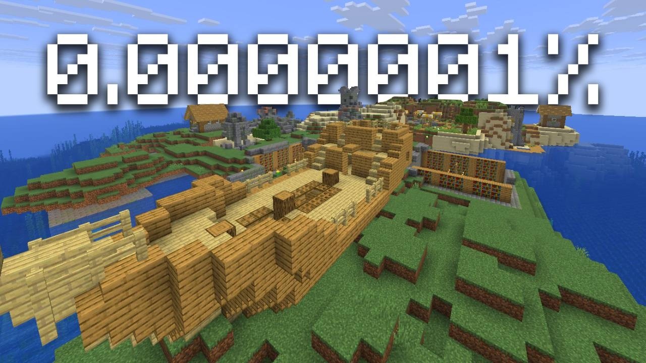 23 Rarest Seeds So Far For Minecraft (1.21.11, 1.21.1) – Java, Bedrock ...