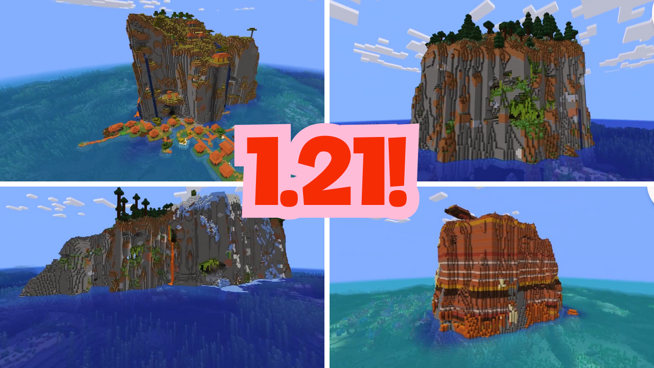 25 Awesome Survival Island Seeds For Minecraft (26.1.2, 1.21.1) –  Java, Bedrock Edition