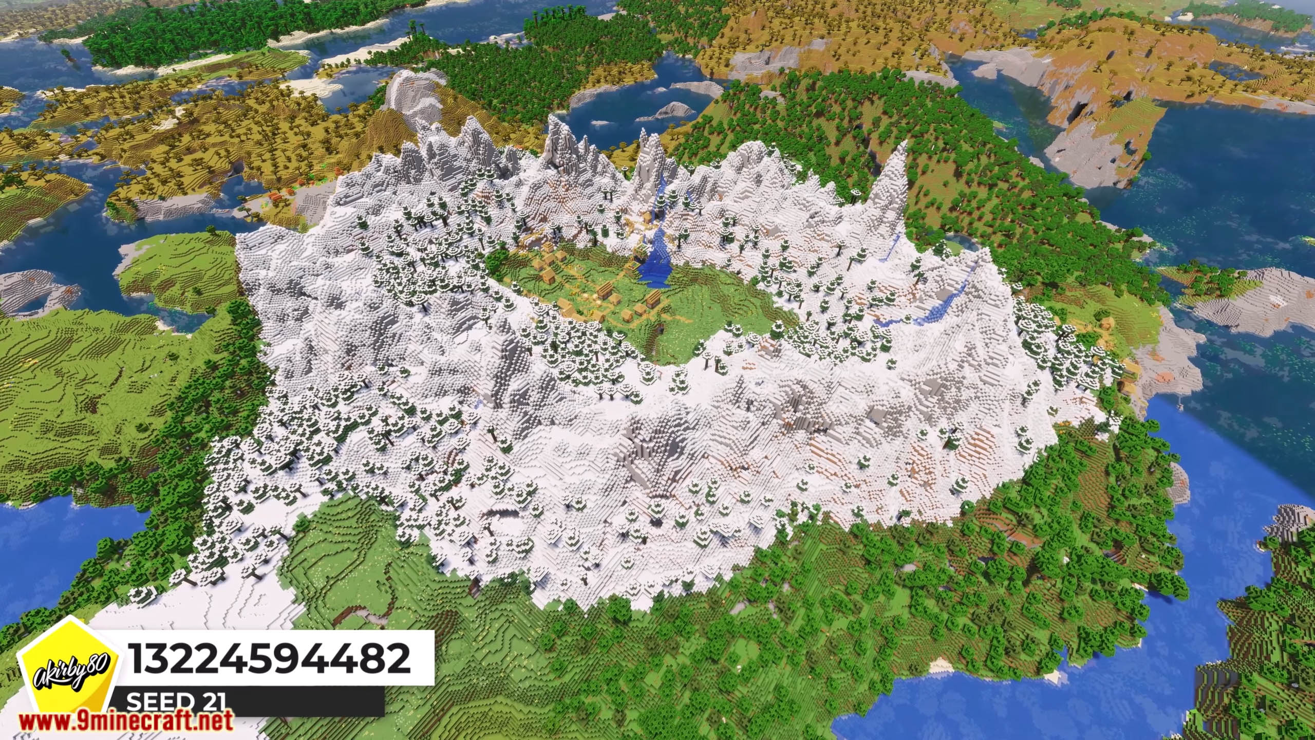 25 Best Seeds With Village For Minecraft (1.21.11, 1.21.1) – Java ...