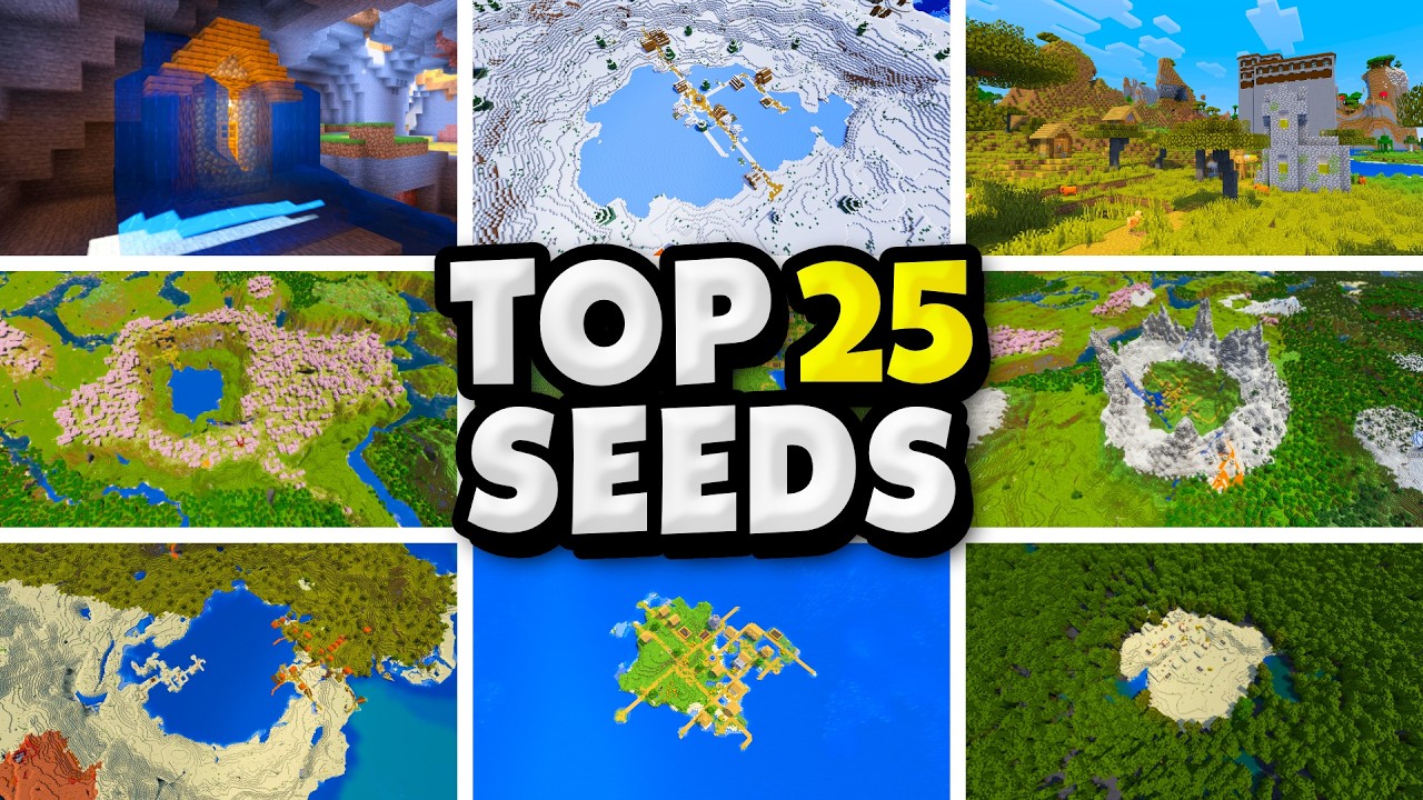 25 Best Seeds With Village For Minecraft (1.21.11, 1.21.1) – Java ...