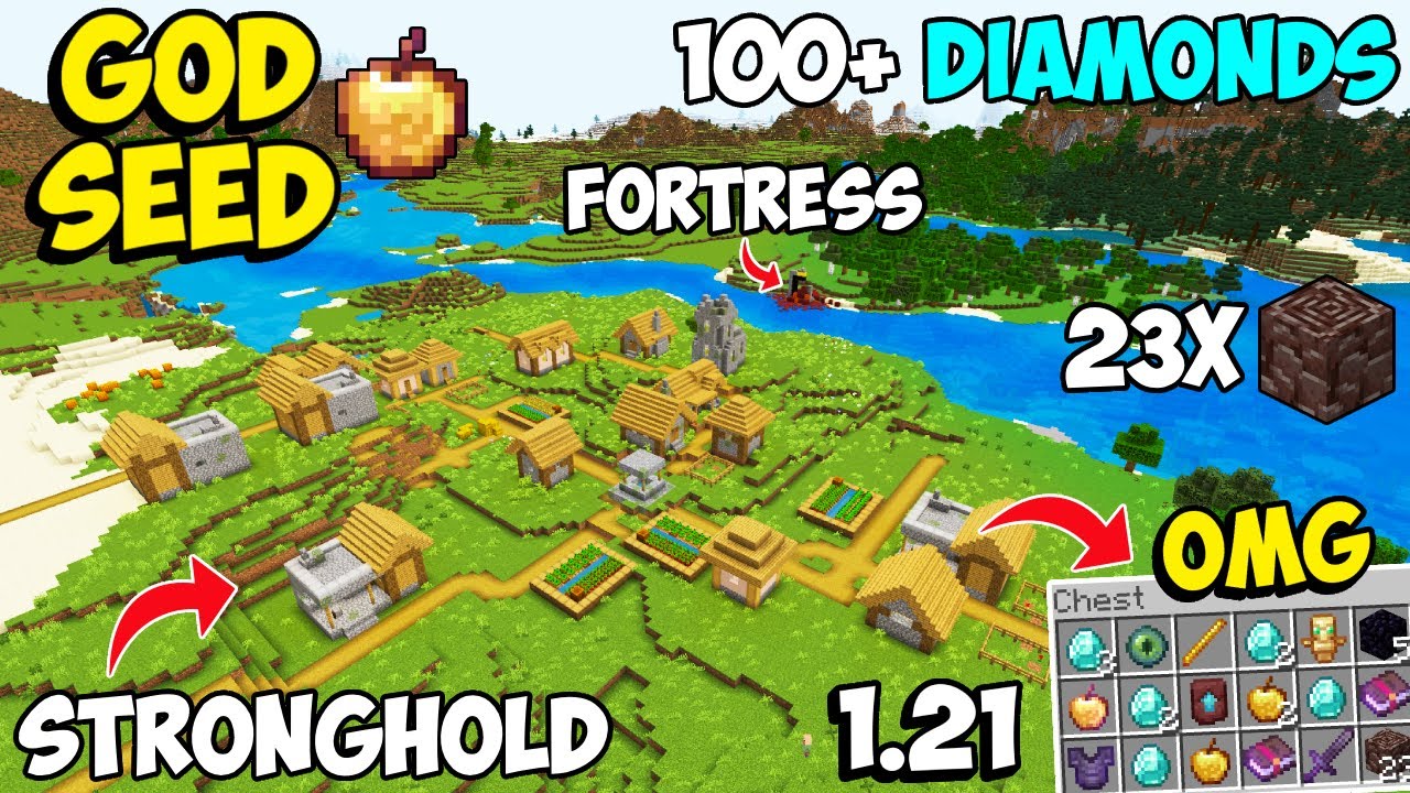 3 New God Seeds For Minecraft (1.21.11, 1.21.1) – Bedrock Edition