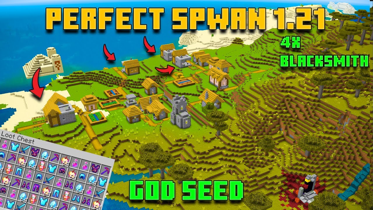 3 New Perfect Spawn Seeds For Minecraft (26.1.2, 1.21.1) – Java, Bedrock Edition