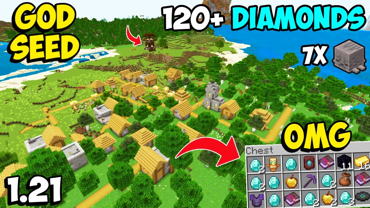 3 New Ultimate God Seeds For Minecraft (26.1.2, 1.21.1) – Bedrock Edition
