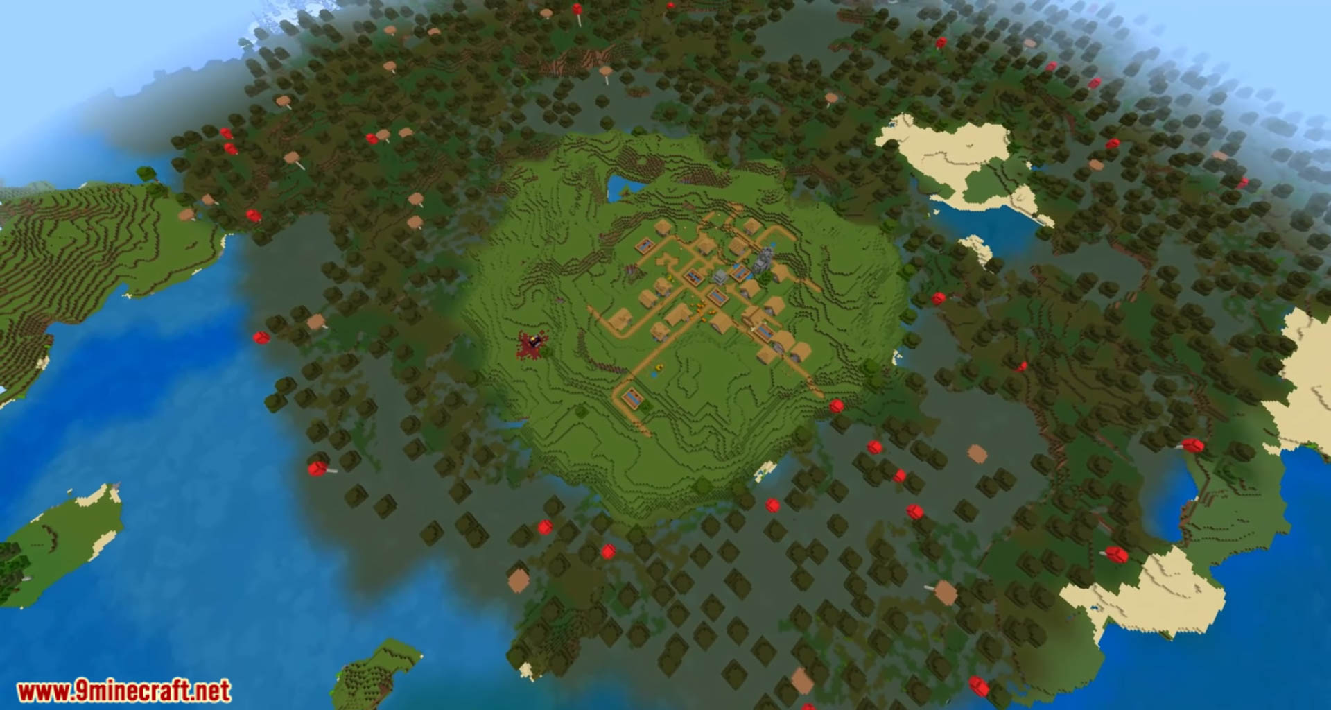 4 New Insane Seeds For Minecraft (26.1.2, 1.21.1) – Java, Bedrock Edition 11 4 new insane seeds for minecraft screenshots 10