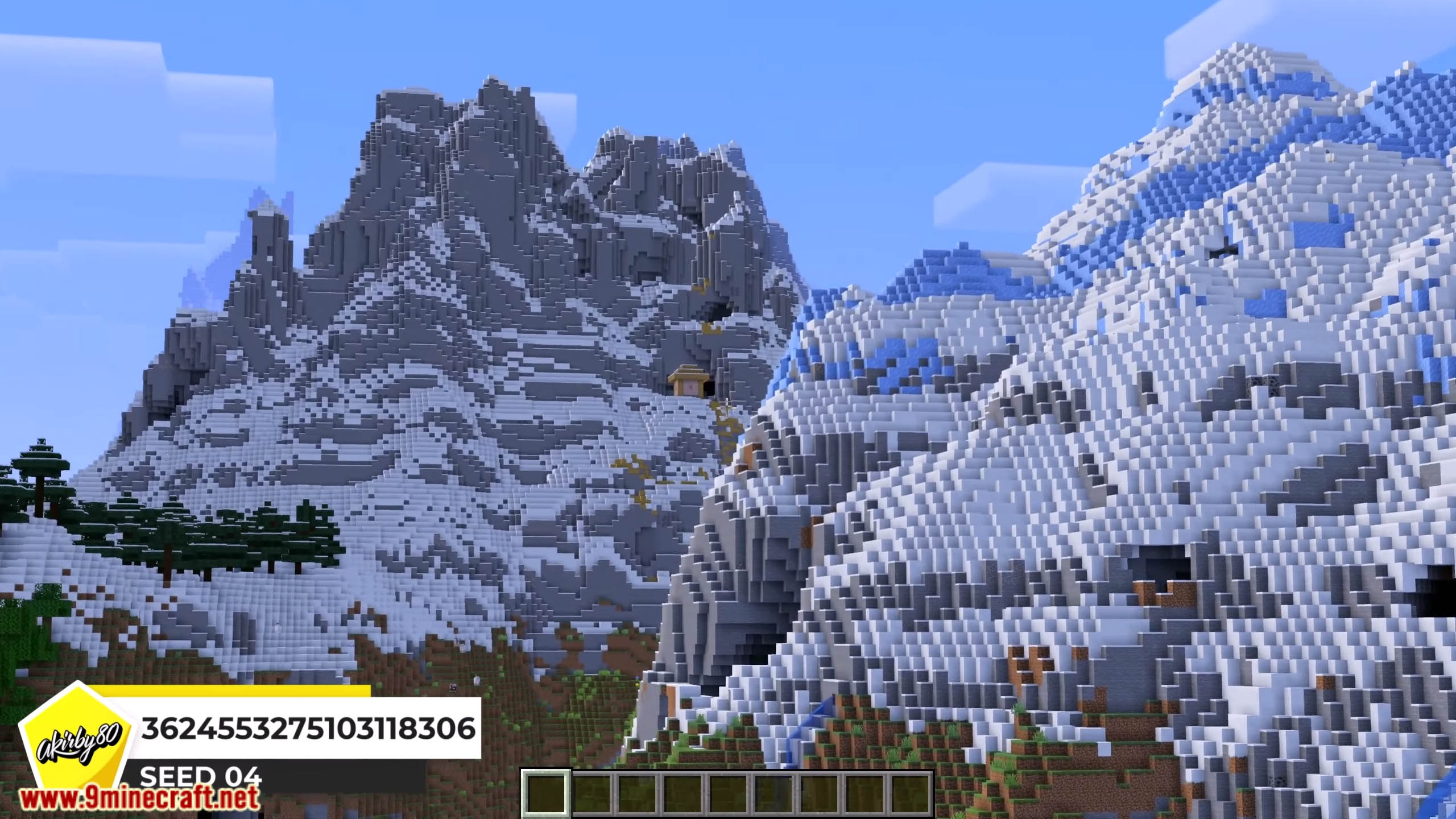 5 New Giant Mountain Seeds For Minecraft (1.21.11, 1.21.1) – Java, Bedrock Edition 13 5 new giant mountain seeds for minecraft screenshots 6