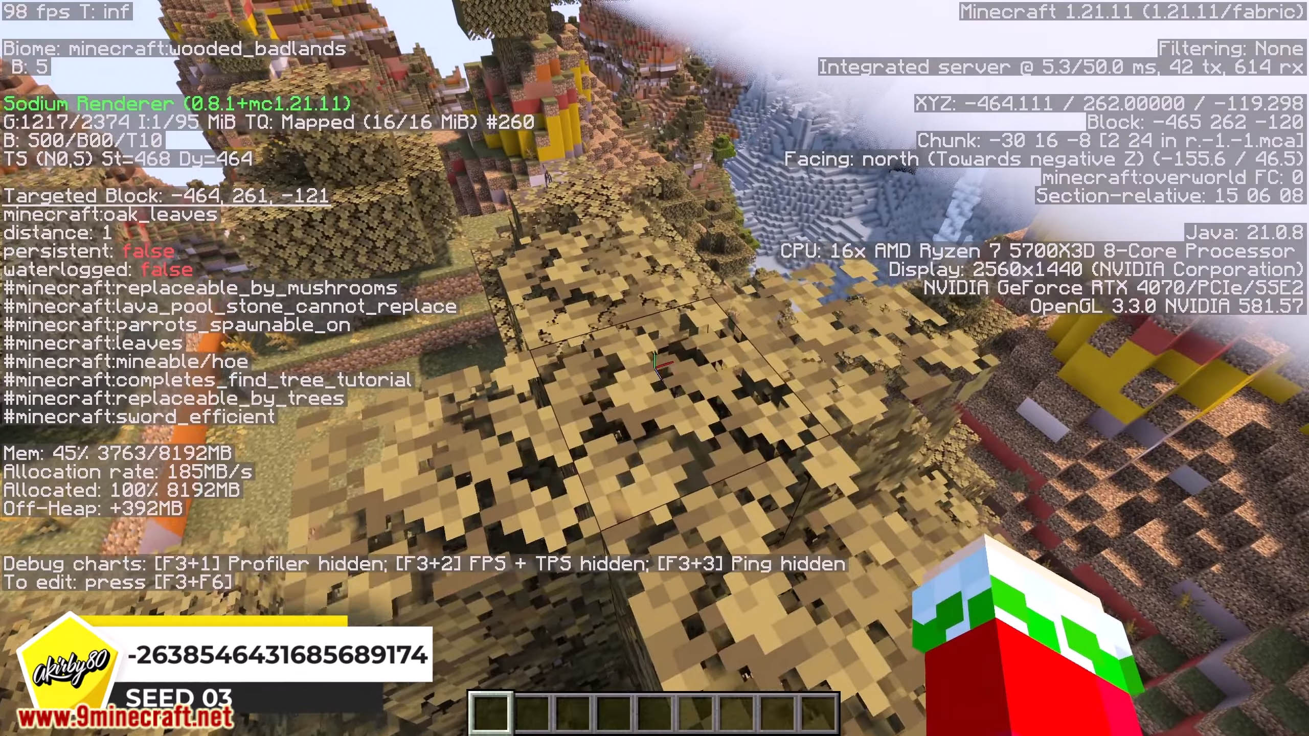 5 New Giant Mountain Seeds For Minecraft (1.21.11, 1.21.1) – Java, Bedrock Edition 10 5 new giant mountain seeds for minecraft screenshots 9