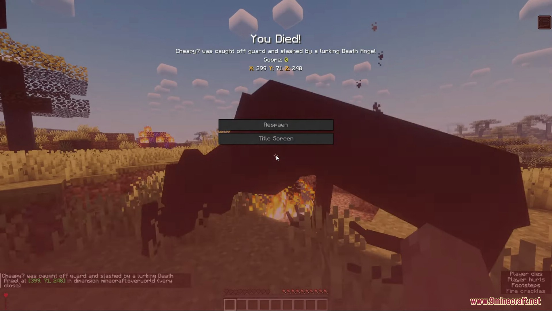A Quiet Place Death Angels Horror Modpack (1.20.1) – Don’t Make A Sound 10 A quiet place death angels horror modpack screenshots 9