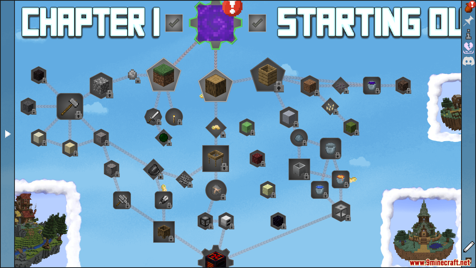 All The Mods 10 To The Sky Modpack (1.21.1, 1.21) – Skyblock Reinvented