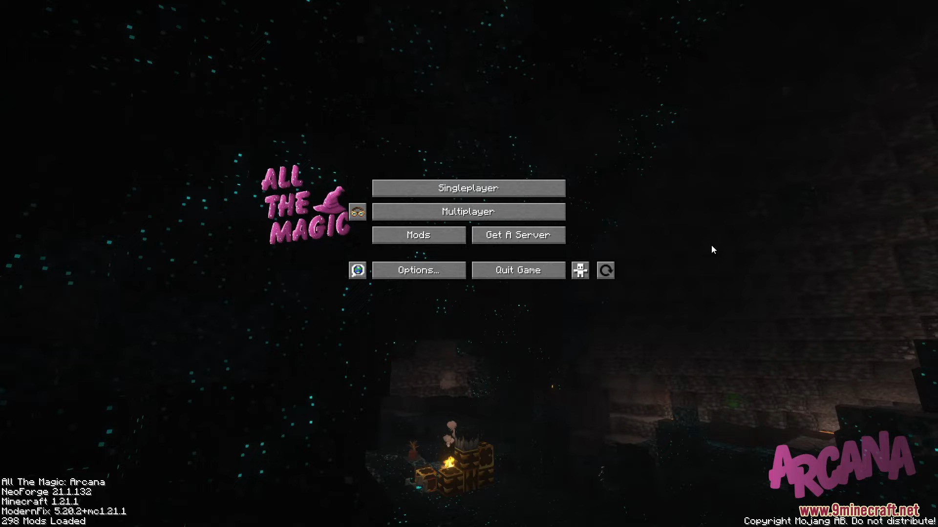 All The Magic Arcana Modpack (1.21.1) – Mystic Arts Adventure