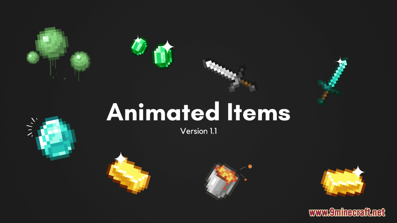 Animated Items Resource Pack (26.1.2, 1.21.11) – Texture Pack