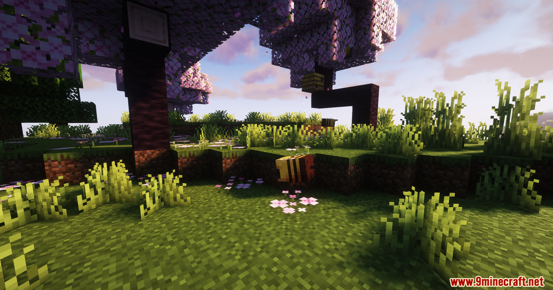 Astral Core Shaders (26.1.2, 1.20.1) – Soft Pink Clouds And Water 5 Astral core shaders screenshots 4