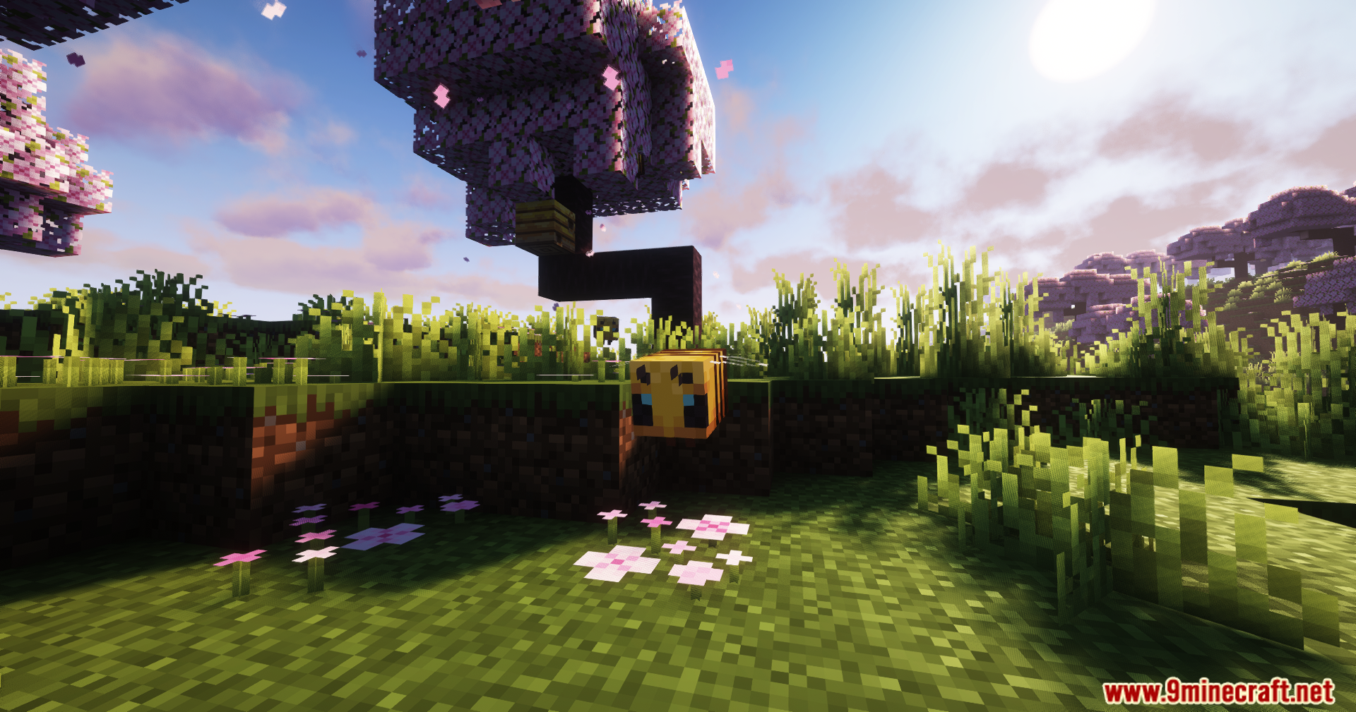 Astral Core Shaders (26.1.2, 1.20.1) – Soft Pink Clouds And Water 6 Astral core shaders screenshots 5