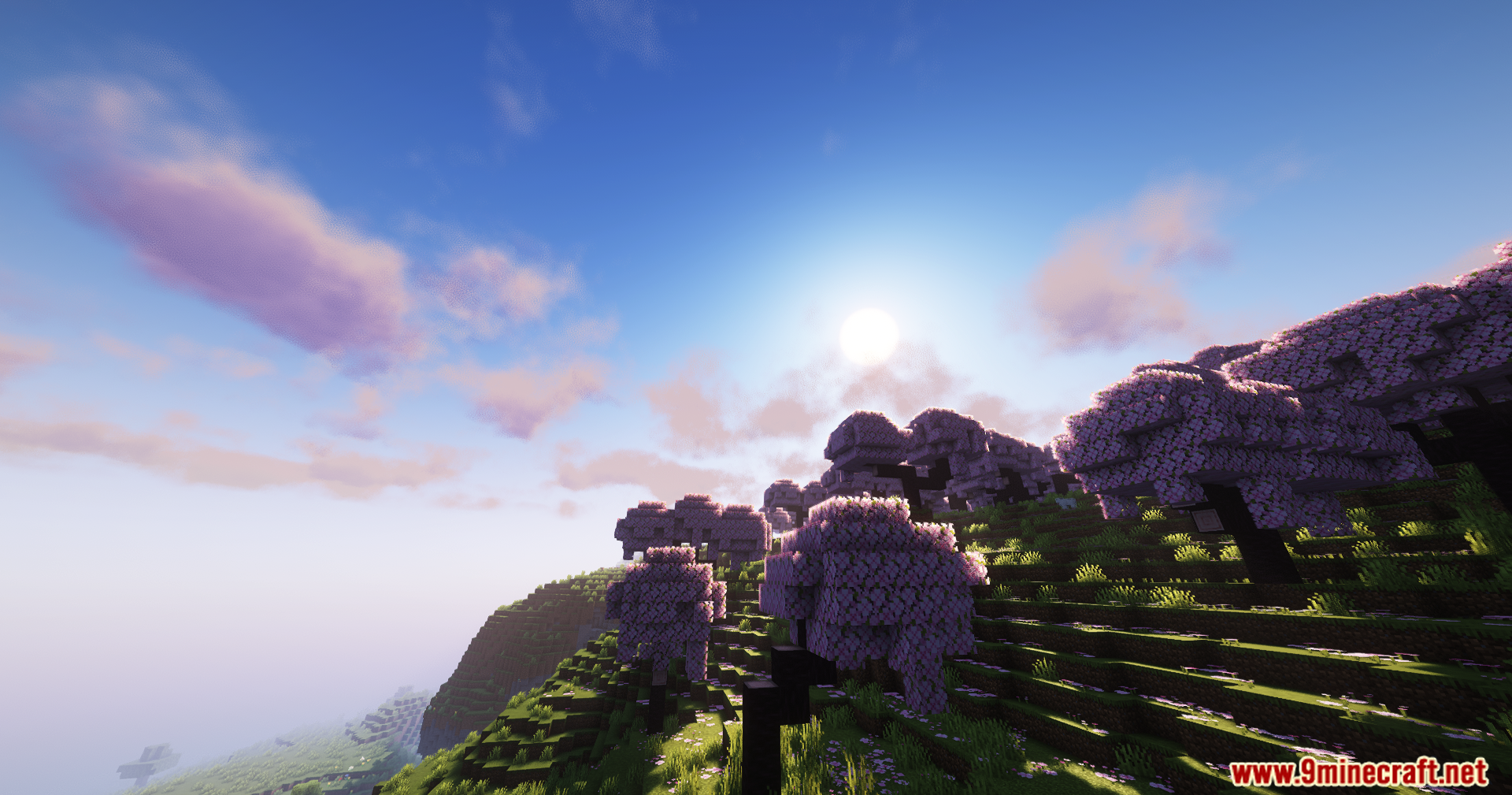 Astral Core Shaders (26.1.2, 1.20.1) – Soft Pink Clouds And Water 8 Astral core shaders screenshots 7