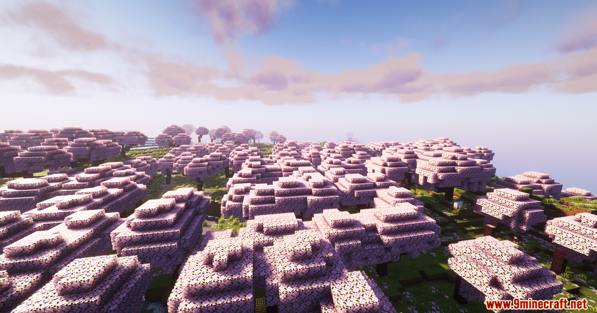 Astral Core Shaders (26.1.2, 1.20.1) – Soft Pink Clouds And Water 9 Astral core shaders screenshots 8
