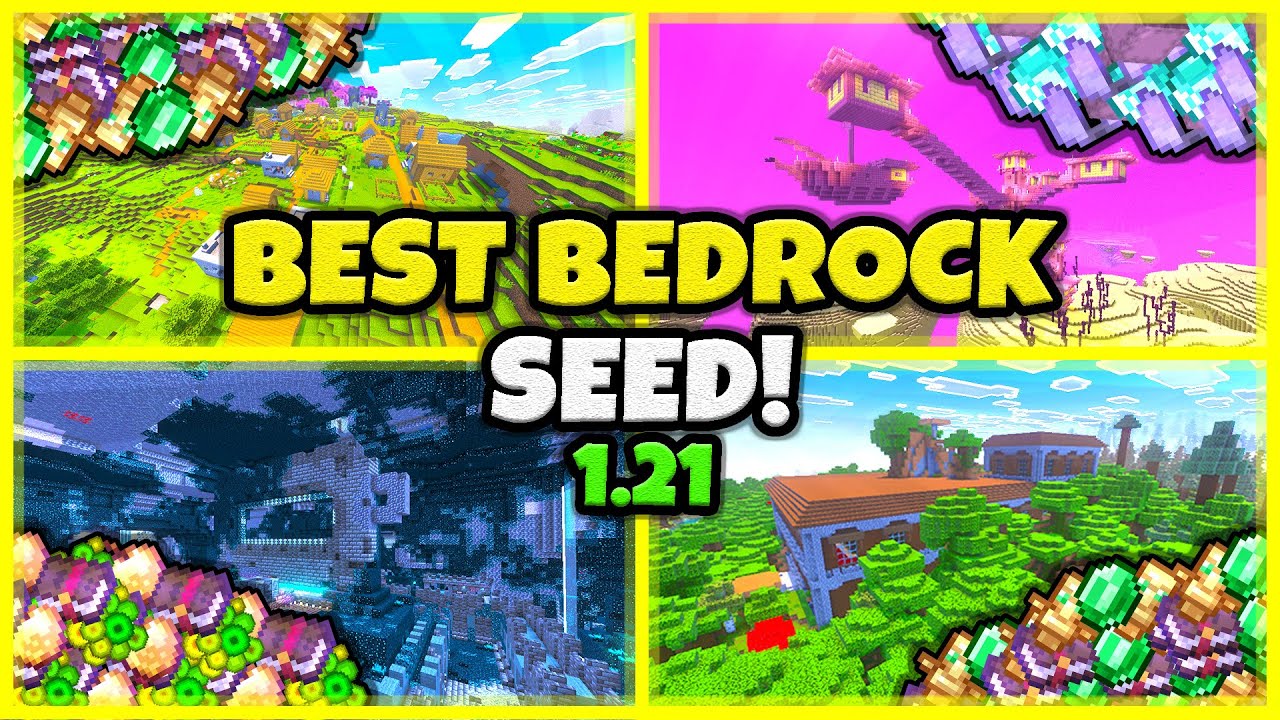 New Best Seeds Ever For Minecraft (1.21.11, 1.21.1) – Bedrock Edition