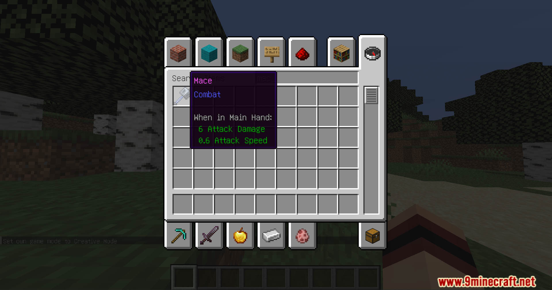 Better mace data pack screenshots